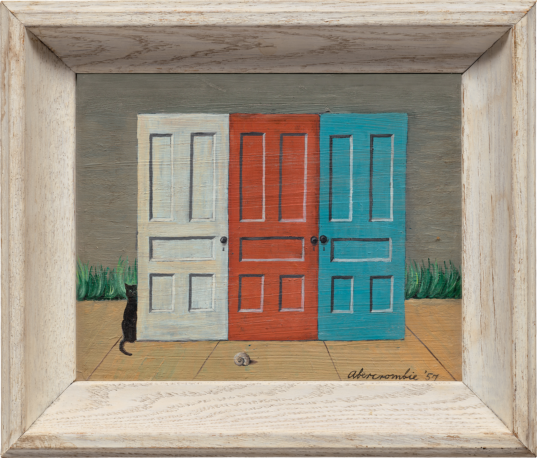 Doors with Cat and Shell