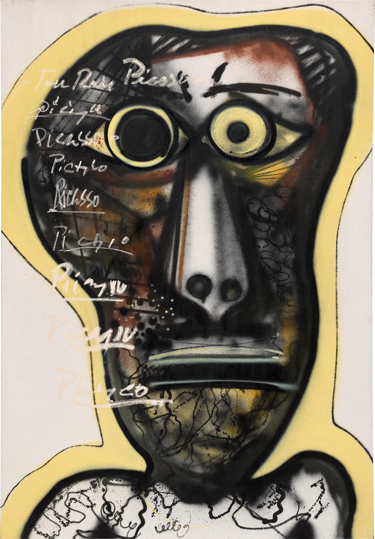 Futura — Self-Portrait of Picasso 1969