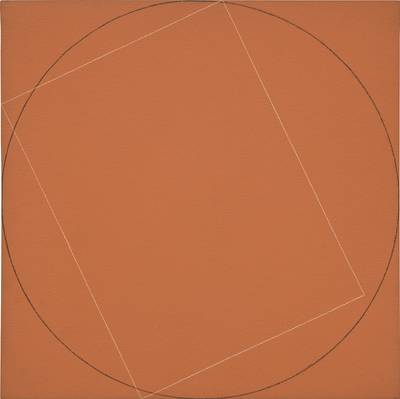 A Rectangle and a Circle Within a Square