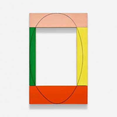 Four Color Frame Painting #3