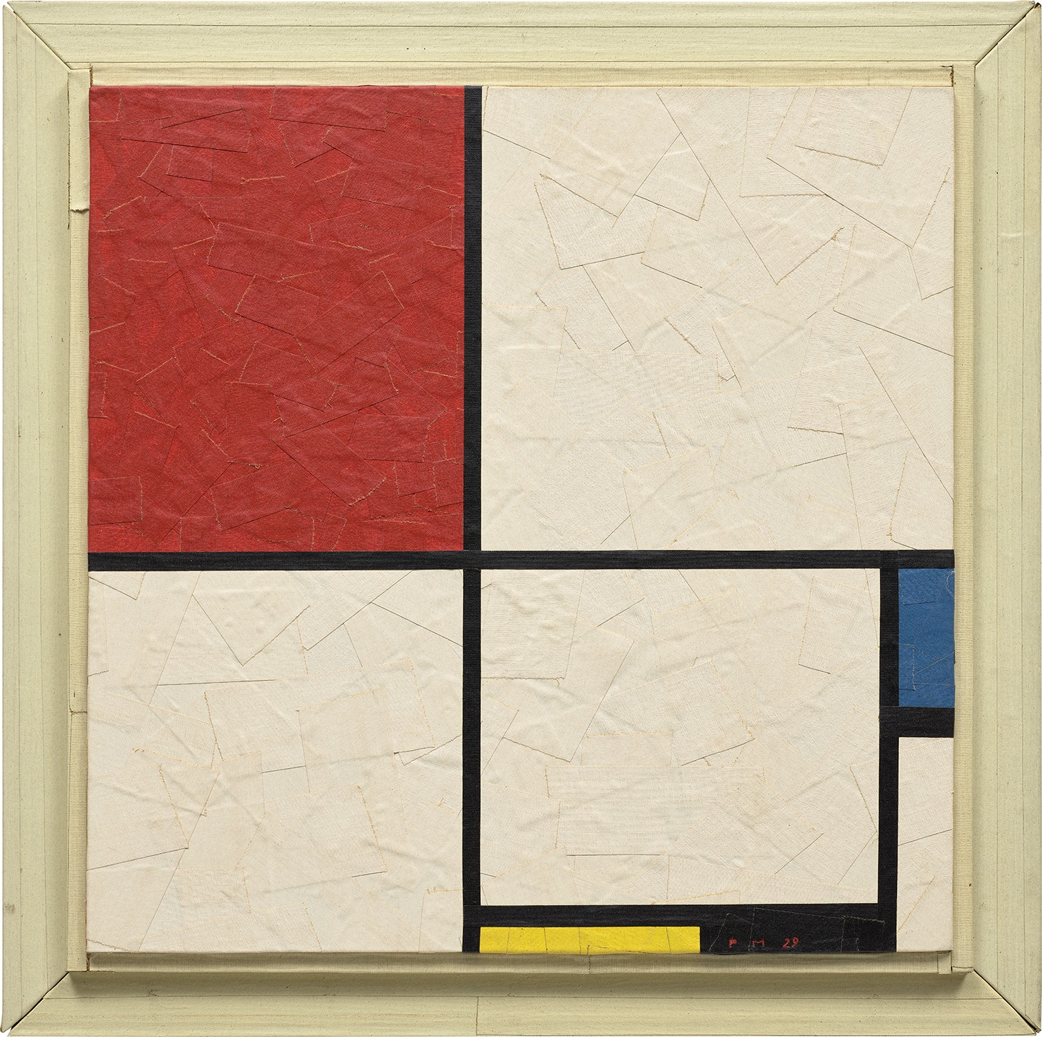118 Composition No. III; Composition with Red, Blue, Yellow, and Black (Mondrian)
