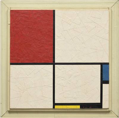118 Composition No. III; Composition with Red, Blue, Yellow, and Black (Mondrian)
