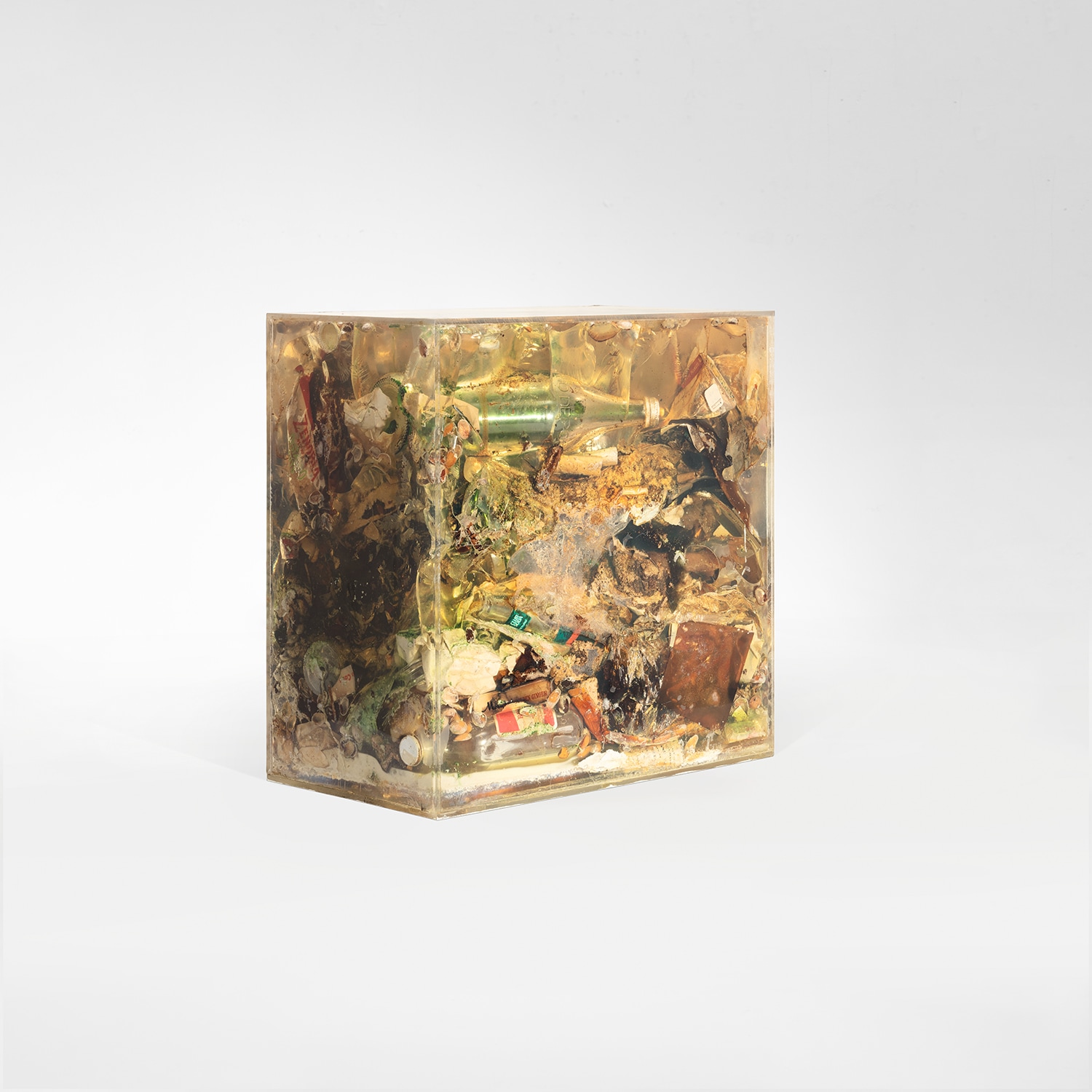 Arman — Poubelle organique