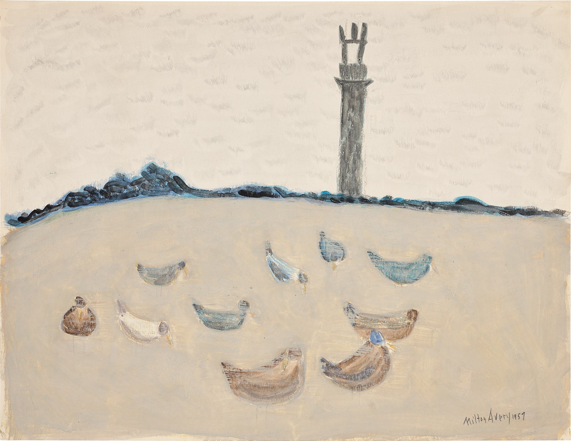 Milton Avery — Pilgrim Tower