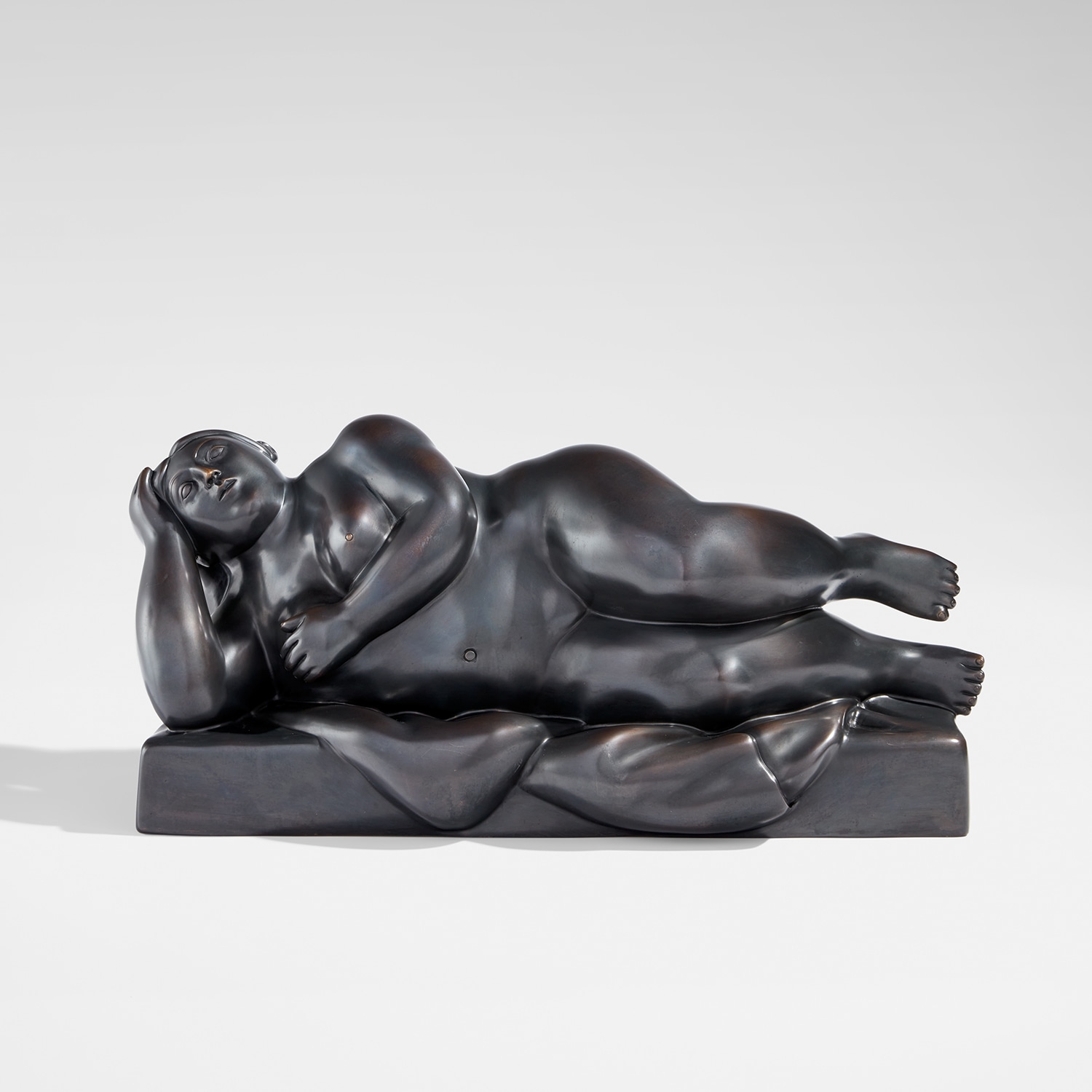 Fernando Botero — Reclining Woman (Donna sdraiata)