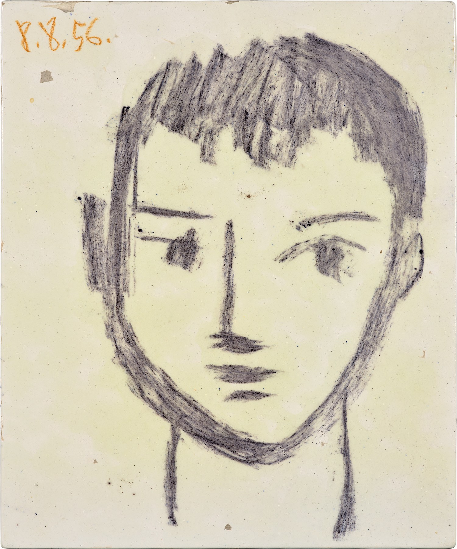 Pablo Picasso — Head of a Boy