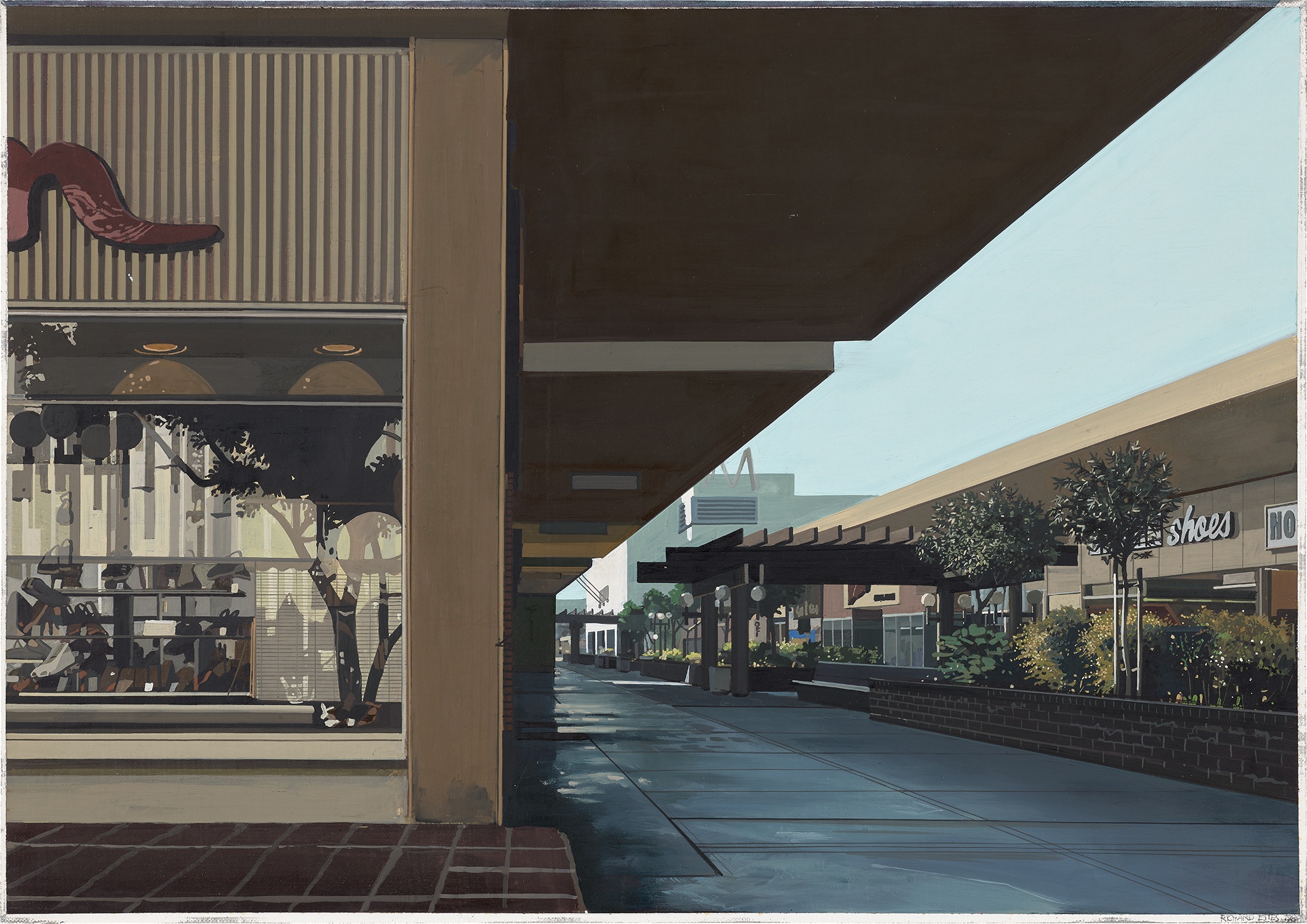 Richard Estes — Passages (Shopping Center)