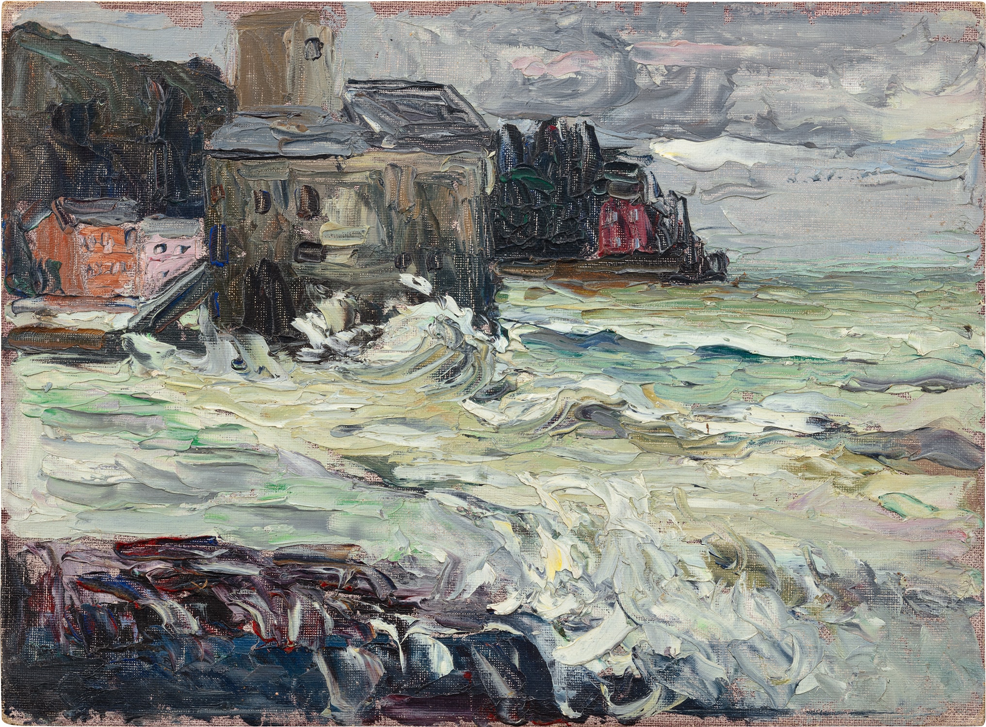 Wassily Kandinsky — Rapallo-Stürmischer Tag