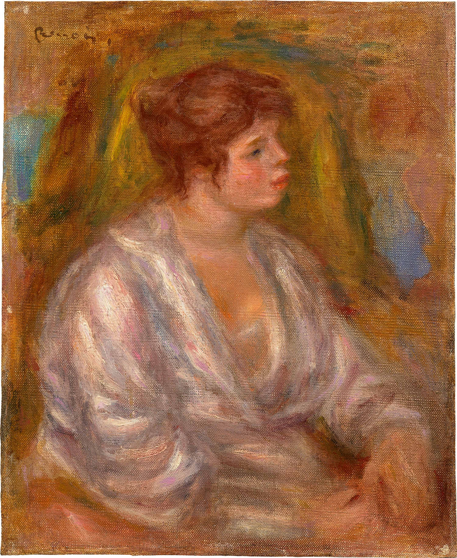 Pierre-Auguste Renoir — Jeune femme assise