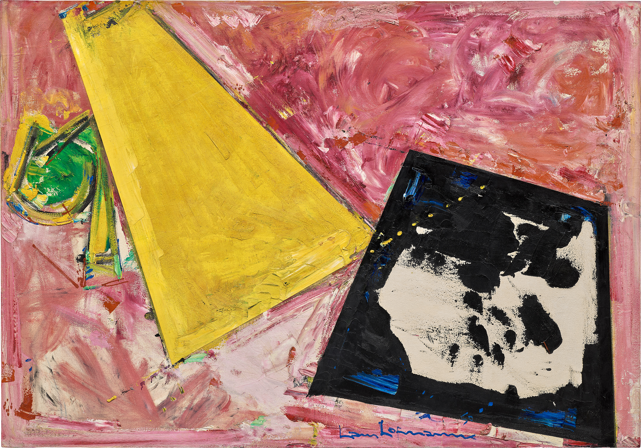 Hans Hofmann — Magenta, Yellow and Black