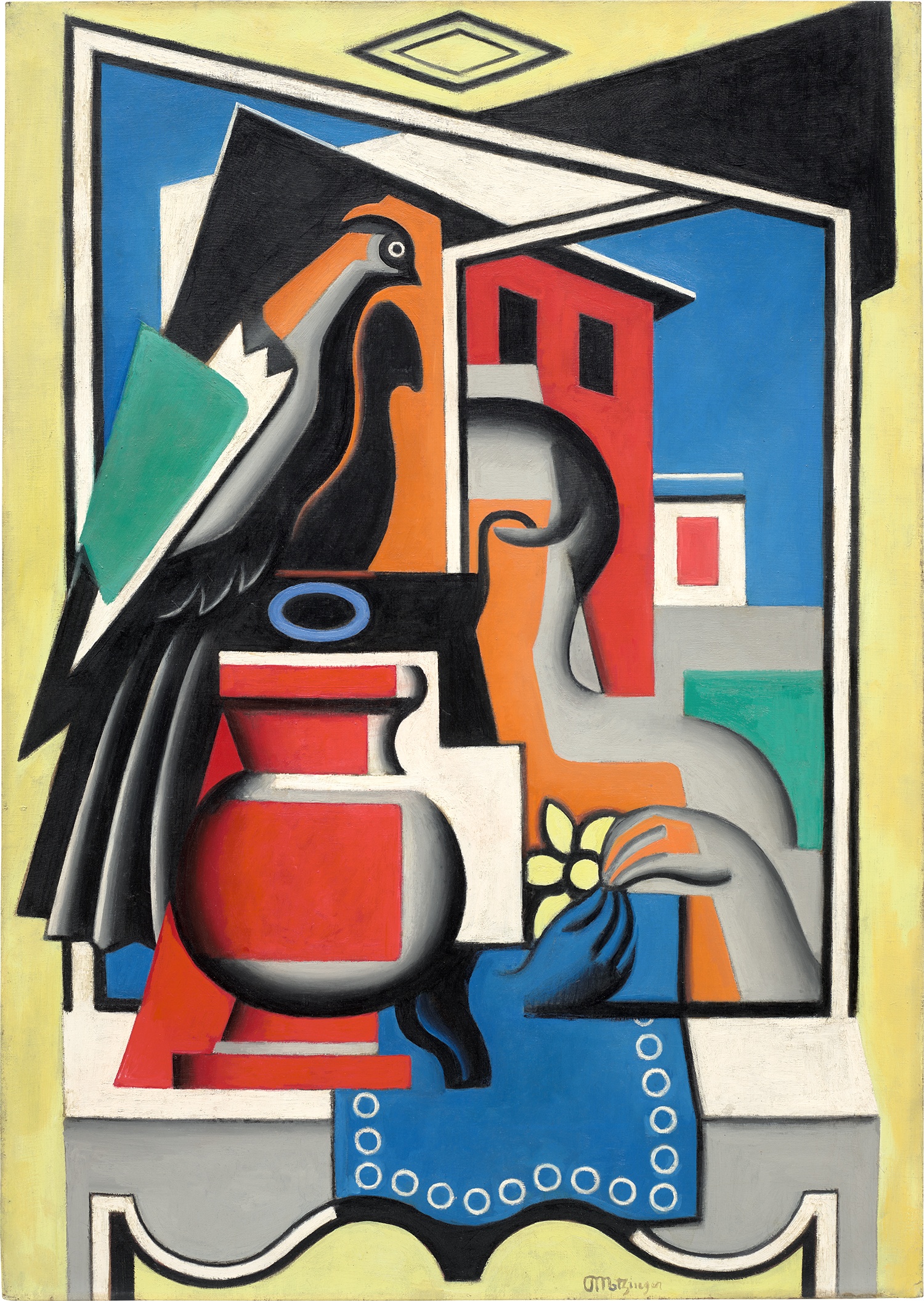 Femme au perroquet (La fenêtre)