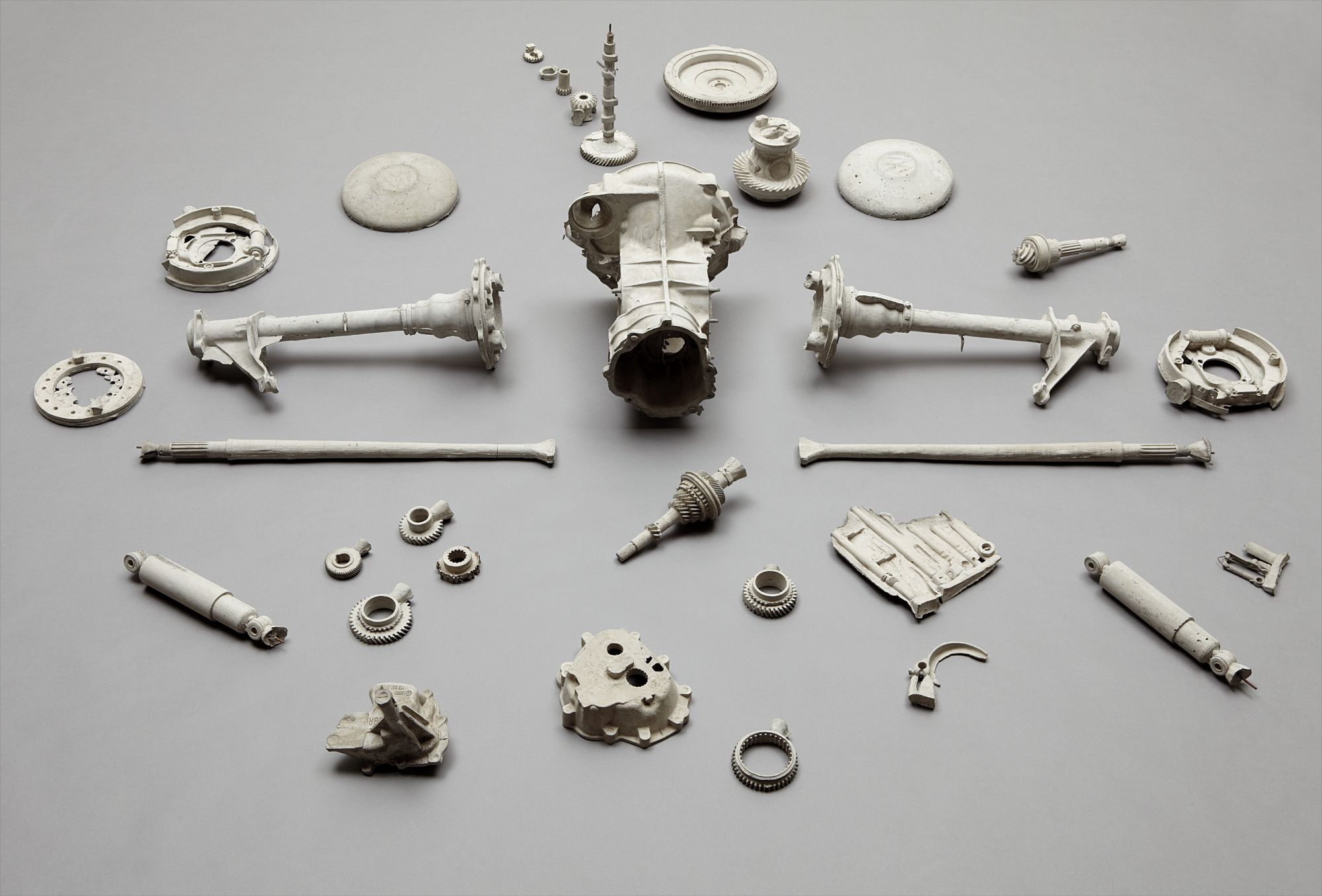 Damián Ortega — Auto construcción, caja de velocidades