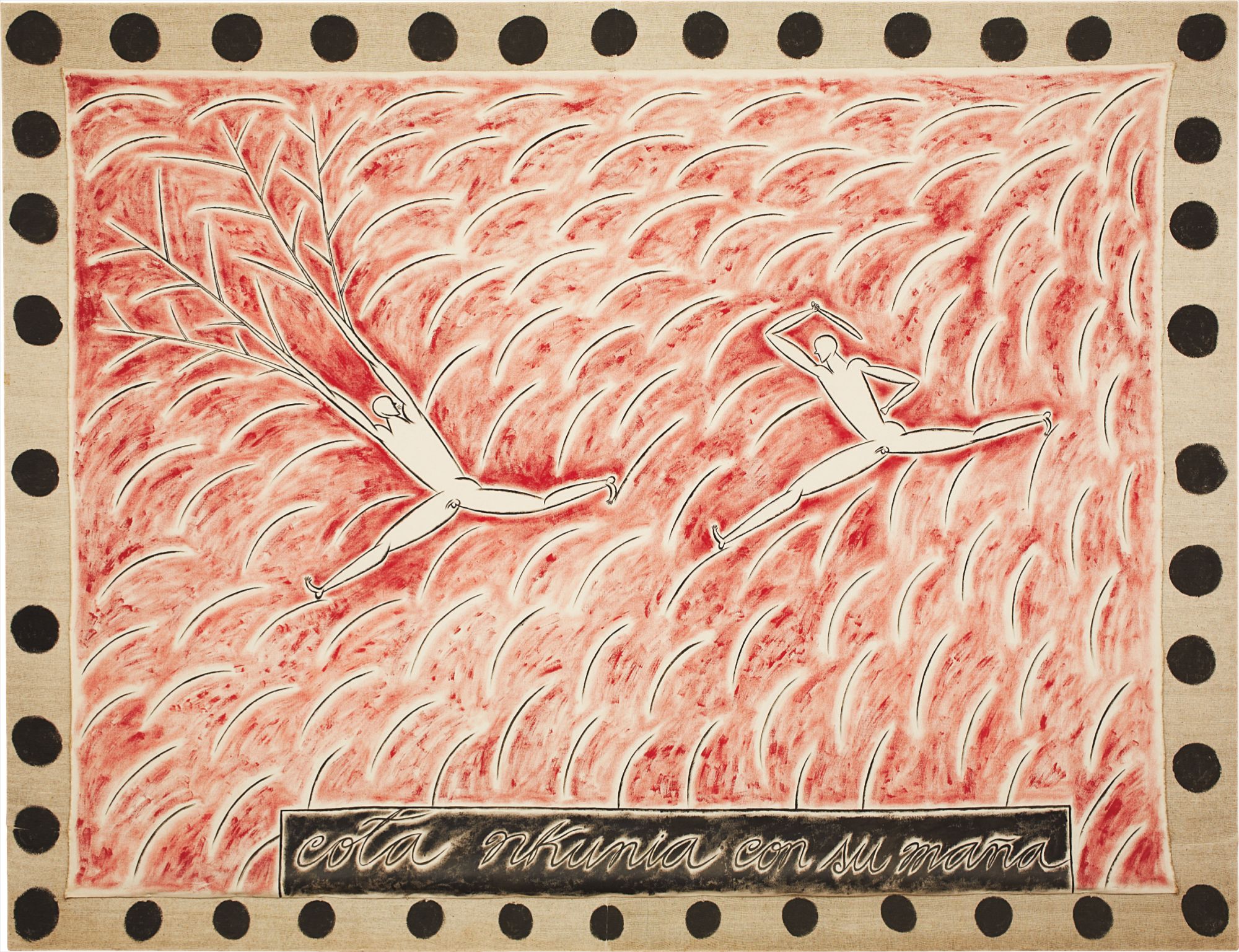 José Bedia — Cota nkunia con su maña