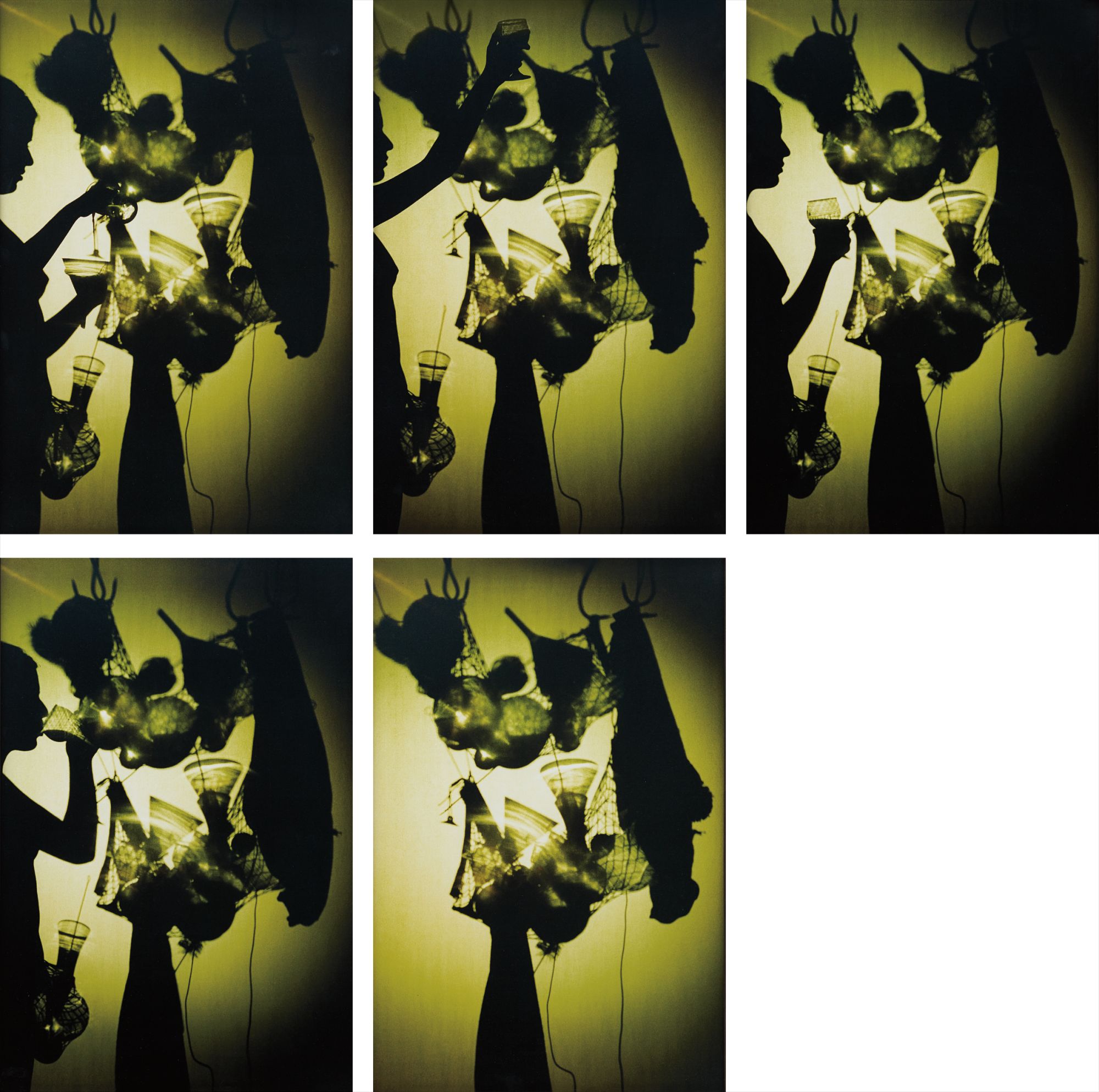 Five works: (i)True Rouge Shadow with Profile I; (ii)True Rouge Shadow with Profile II; (iii)True Rouge Shadow with Profile III; (iv) True Rouge Shadow with Profile IV; (v) True Rouge Shadow with Profile V