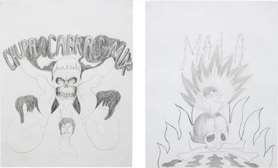 Two works: (i) Chupacabras Mix; (ii) Mala (from the series Chupacabras Mix)