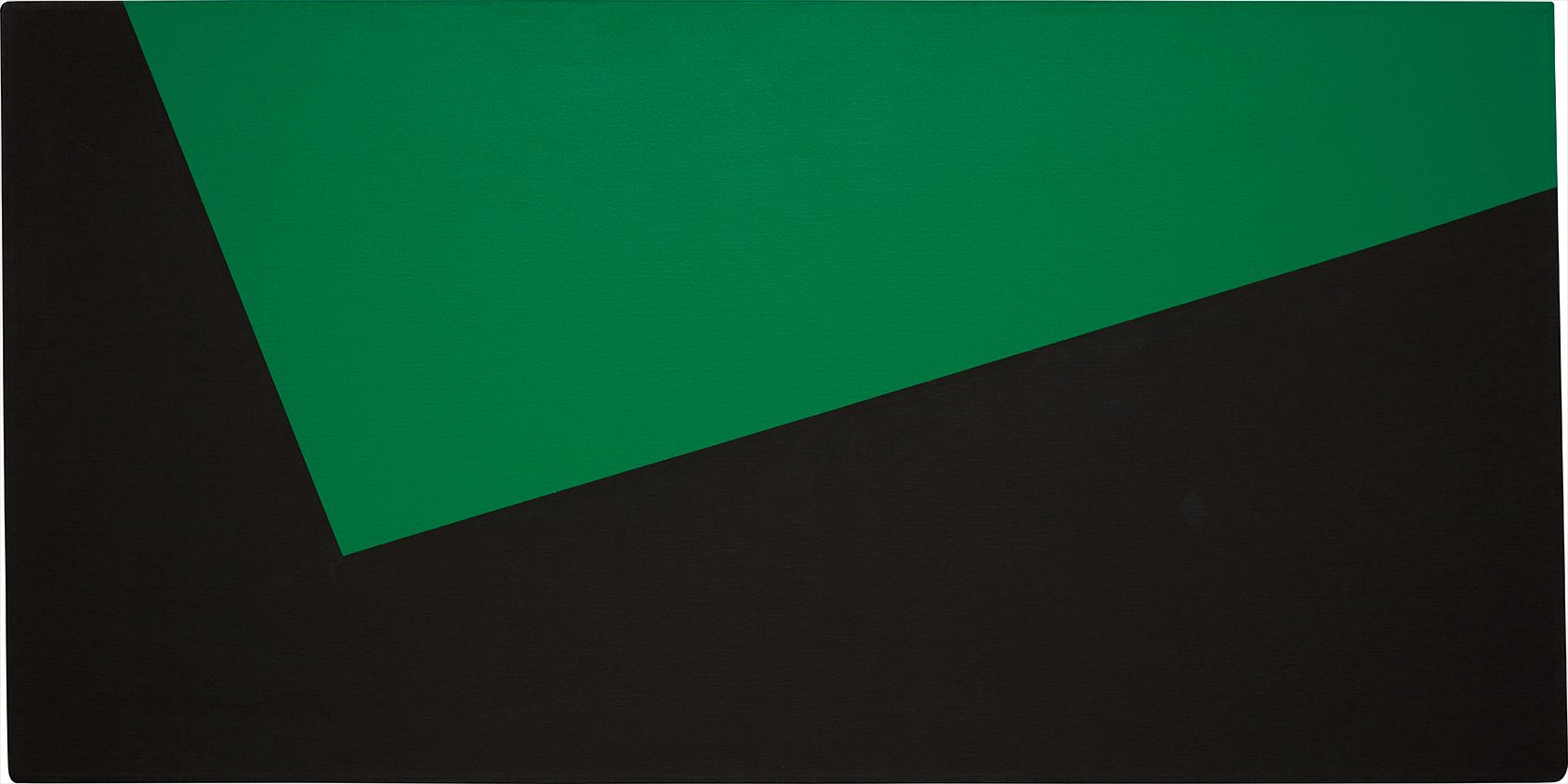 Carmen Herrera — Black and Green