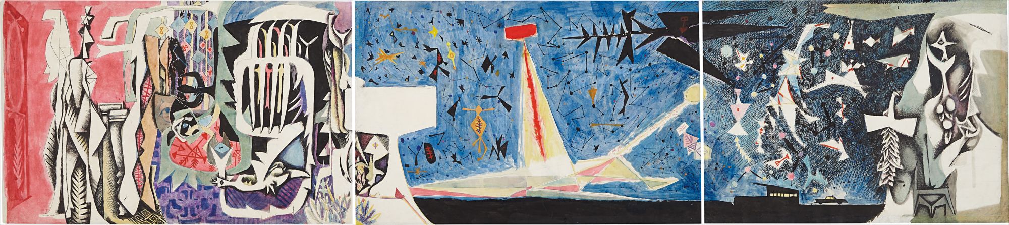 Roberto Diago — Study for La Noche