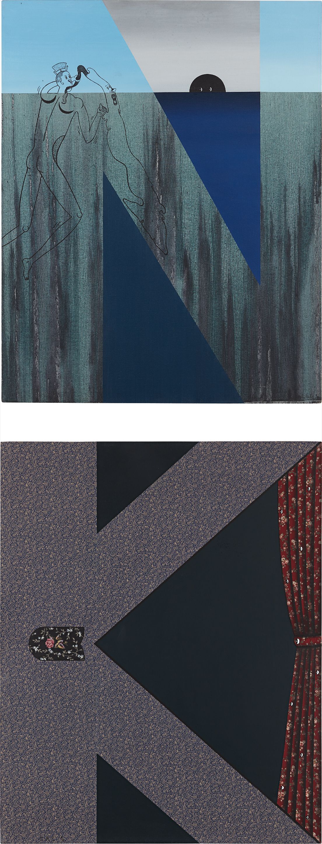 Carlos Rodríguez Cárdenas — Two works: i) Auxilio ii) El placer de mirar