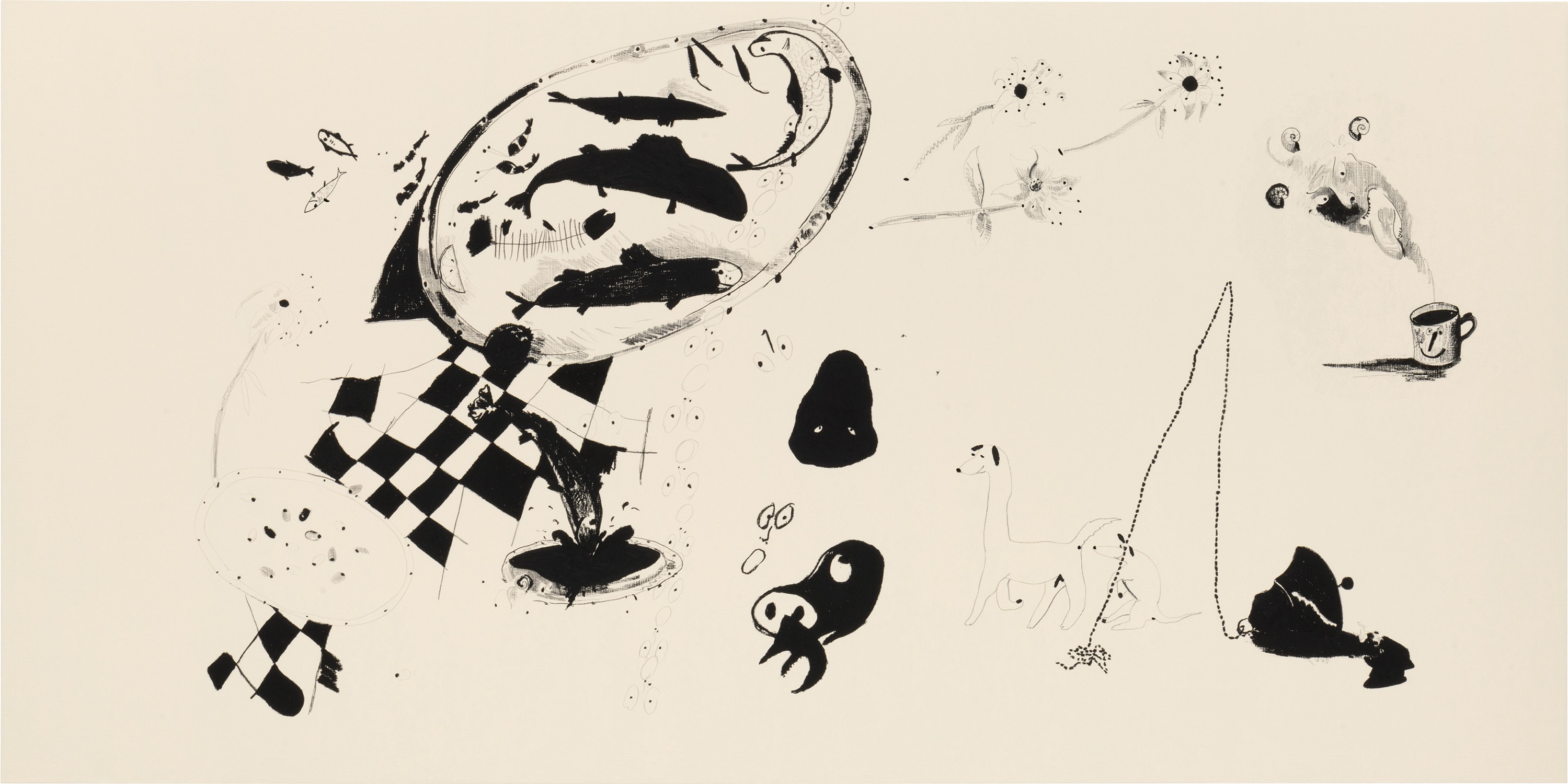 Calvin Marcus — Automatic Drawing #1