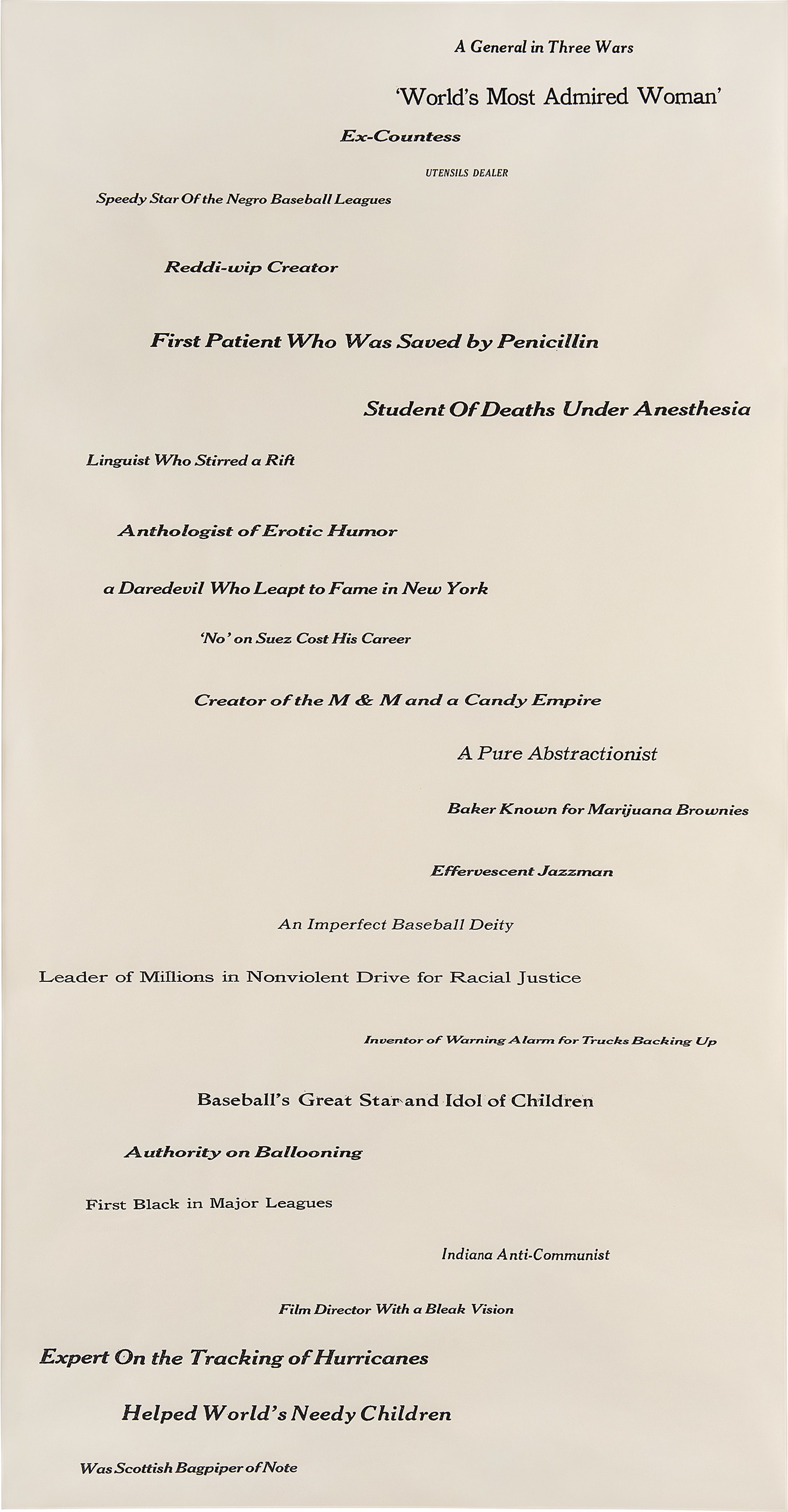 Gabriel Orozco — Obit: 'A General in Three Wars'