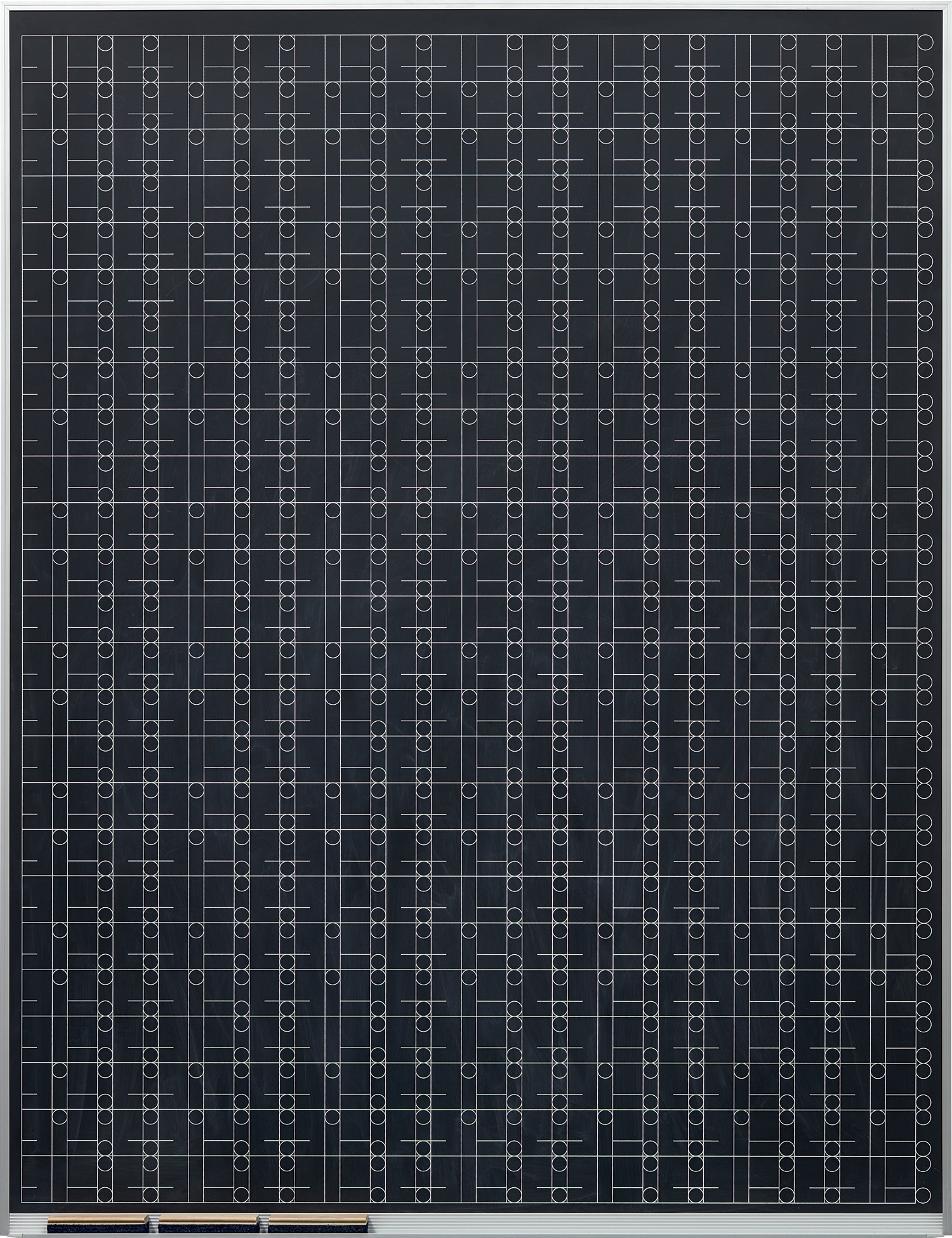 Gabriel Orozco — Blackboard Drawing (#2)