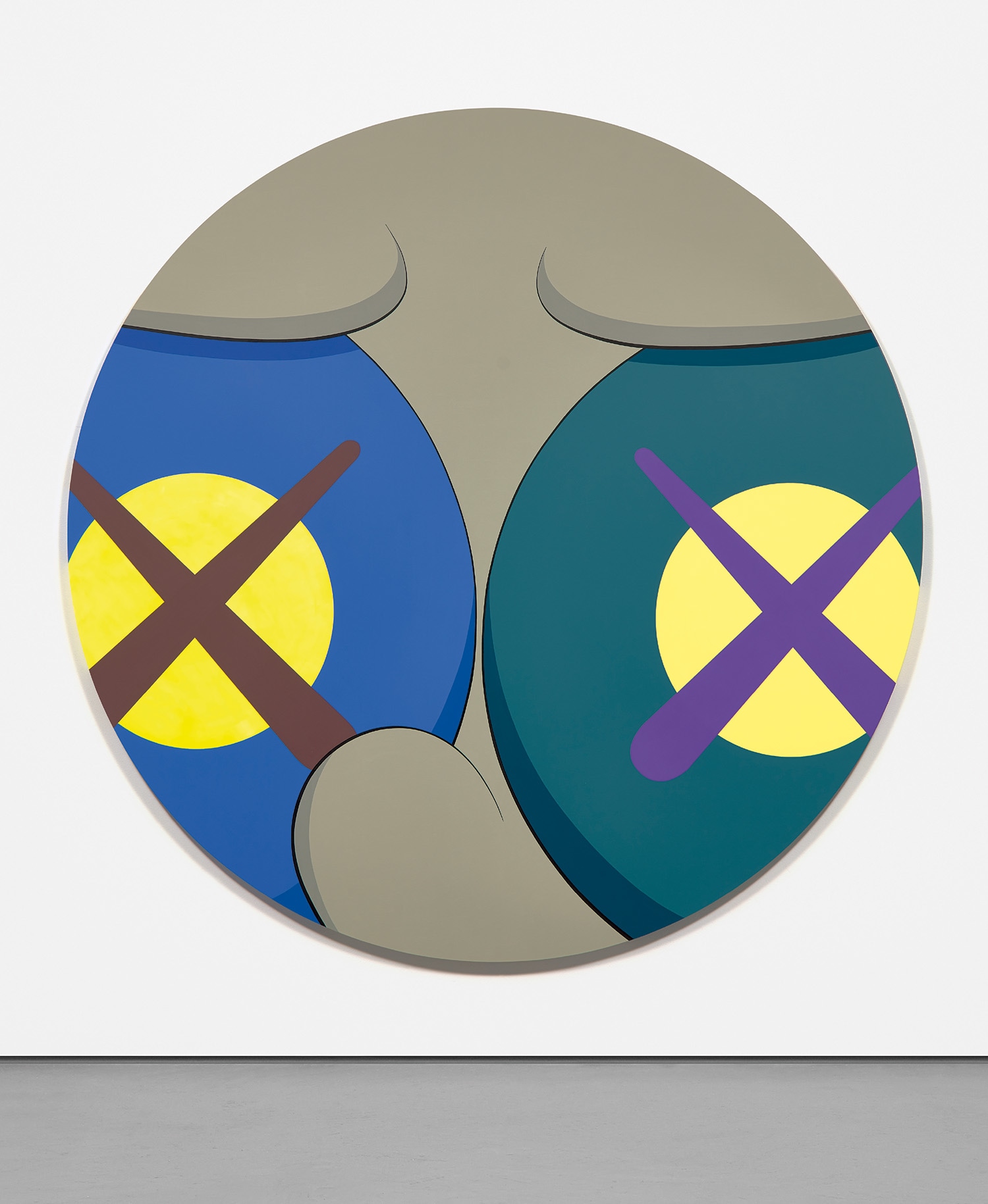 KAWS — diameter 96 in. (243.8 cm)
