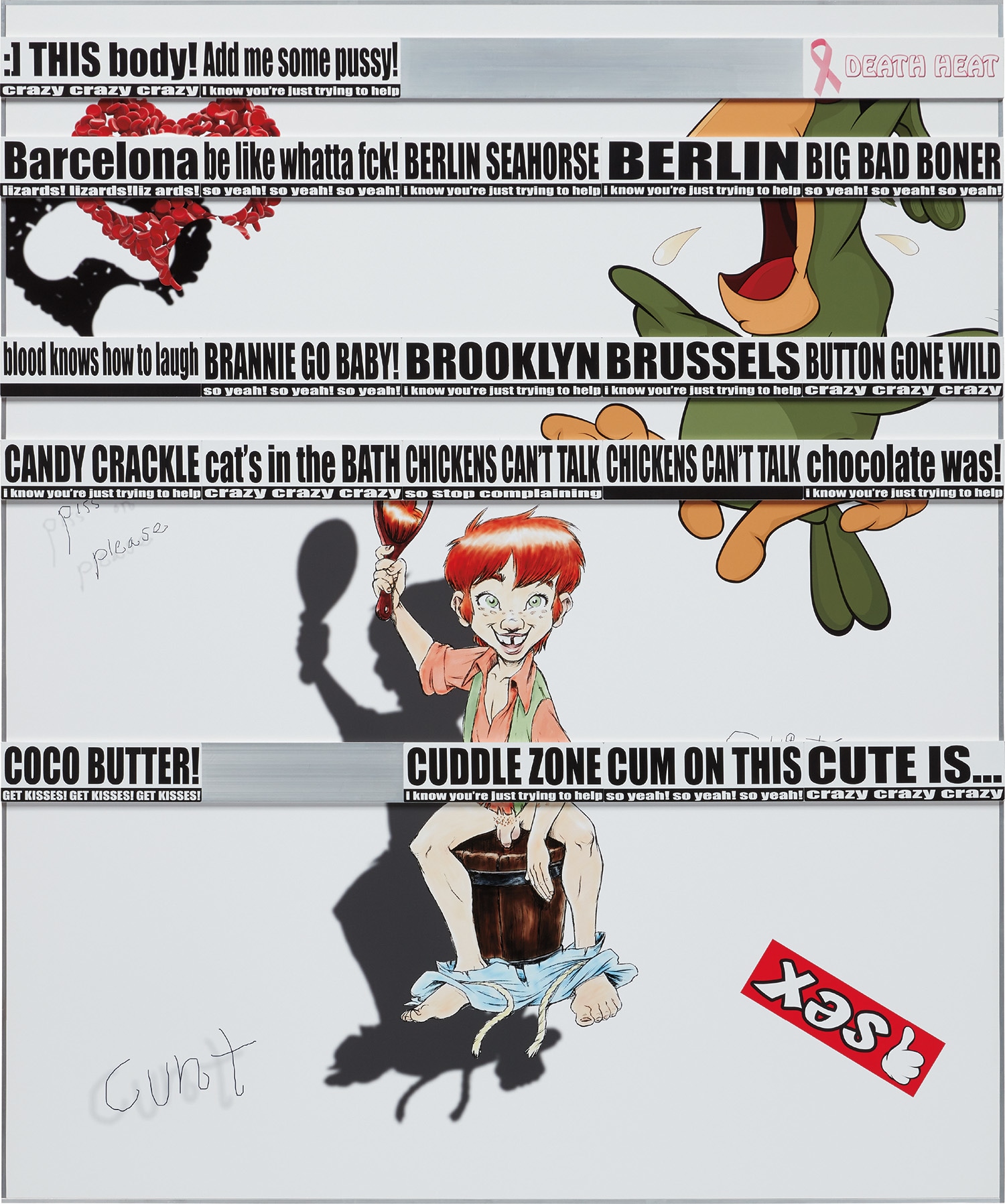 inkjet print, in artist's frame