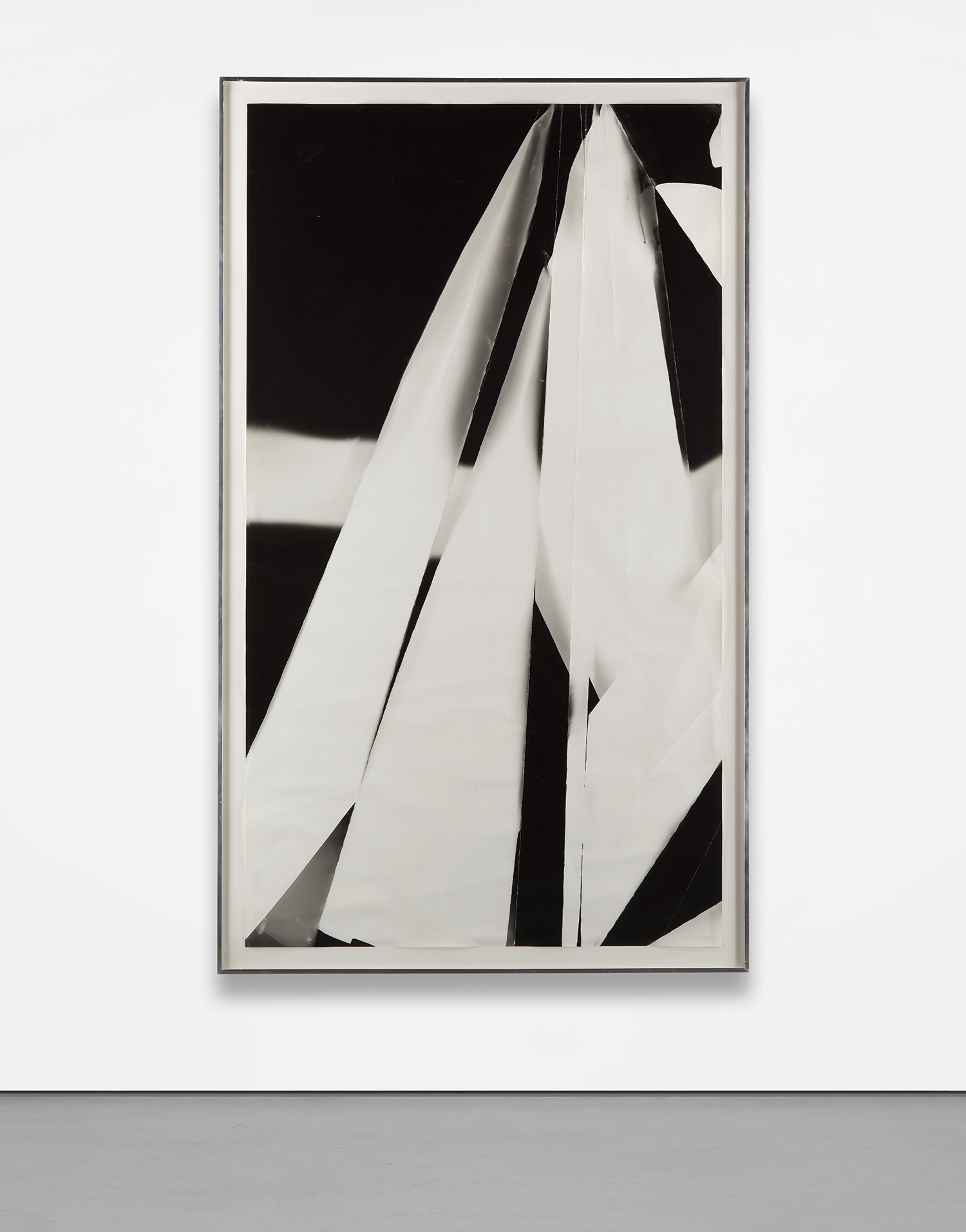 Walead Beshty — Fold (70 degree directional light source), December 21st, 2006