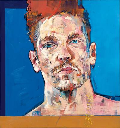 Blue Portrait of Jake