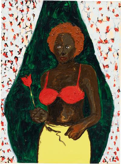 Portrait of Half-Nude Woman
