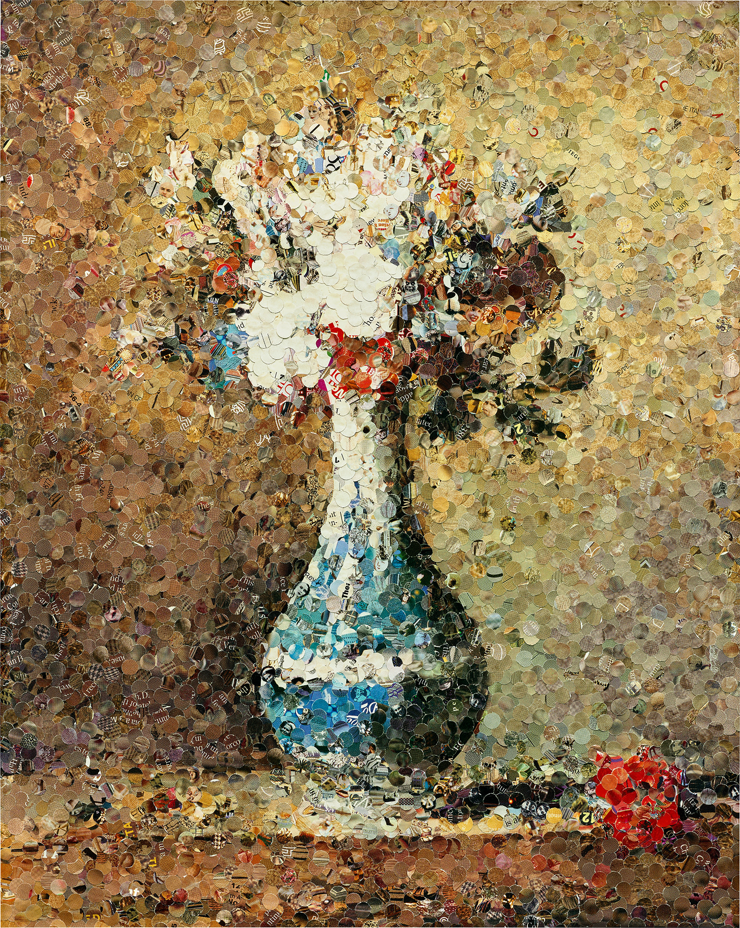 Vik Muniz — archival inkjet print