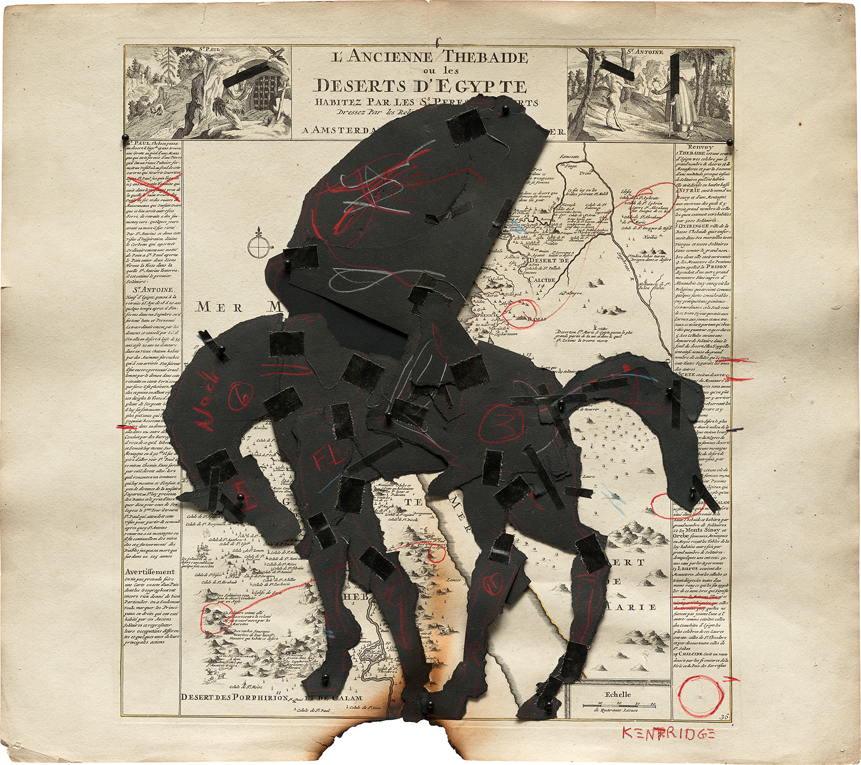 William Kentridge — Deserts of Egypt