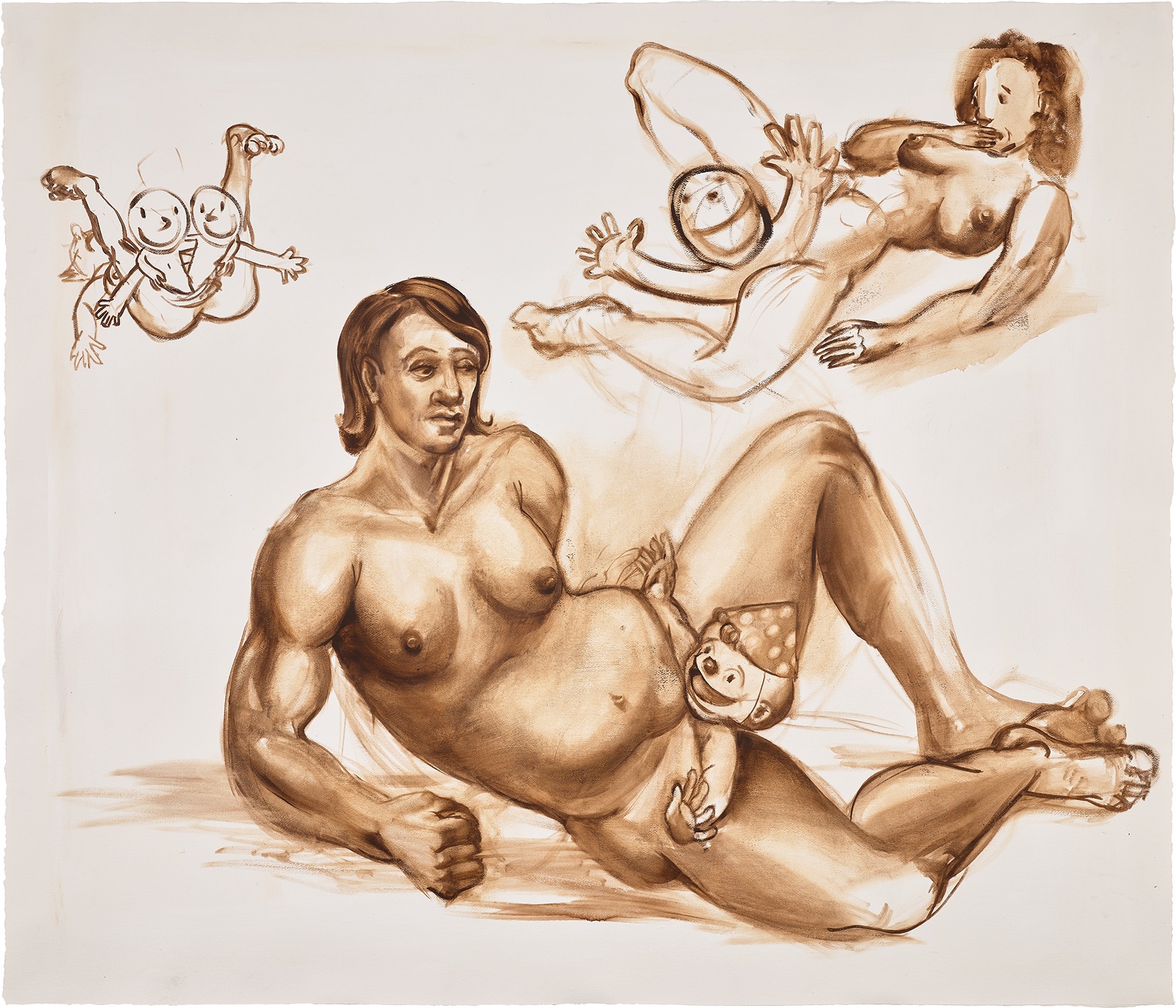 Nicole Eisenman — Clown Birth