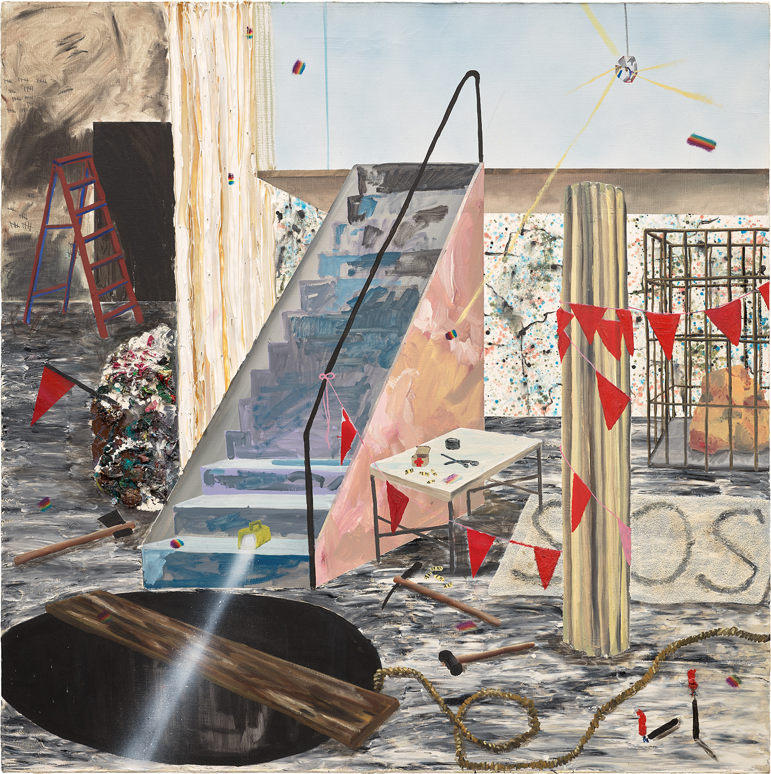 Shara Hughes — Red Flag