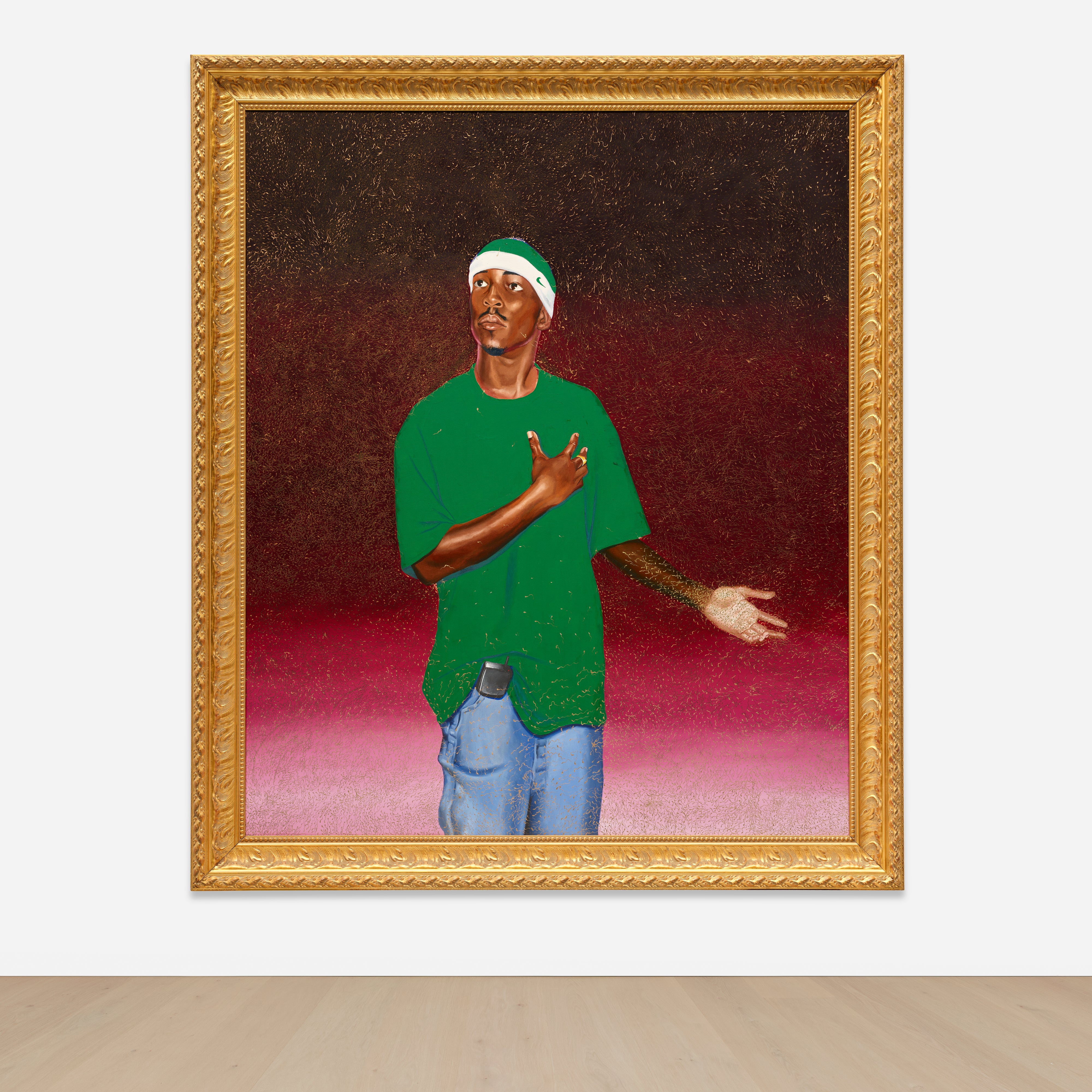 Kehinde Wiley — Female Prophet Anne, Samuel's Mother