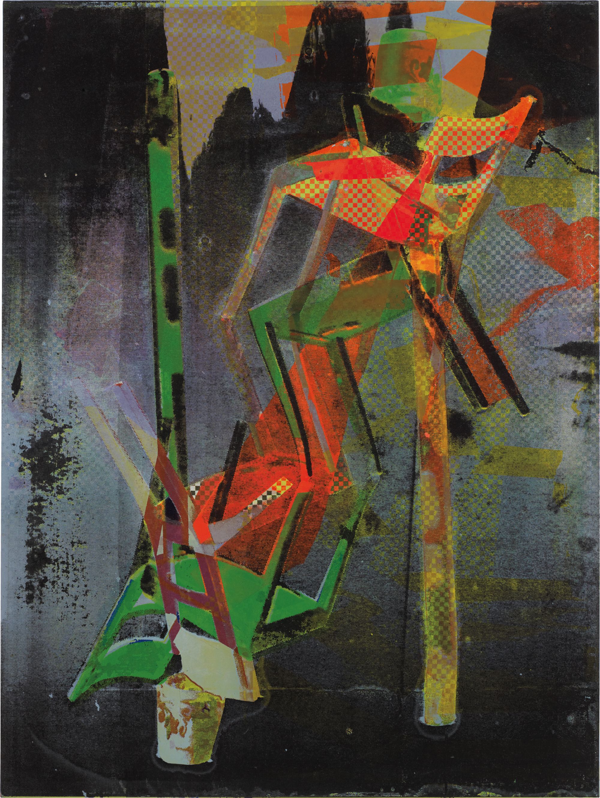 Sometimes you have ideas that don't make any sense to execute on your own, or you don't feel like being alone in the studio. It's more interesting to work things out with a friend.