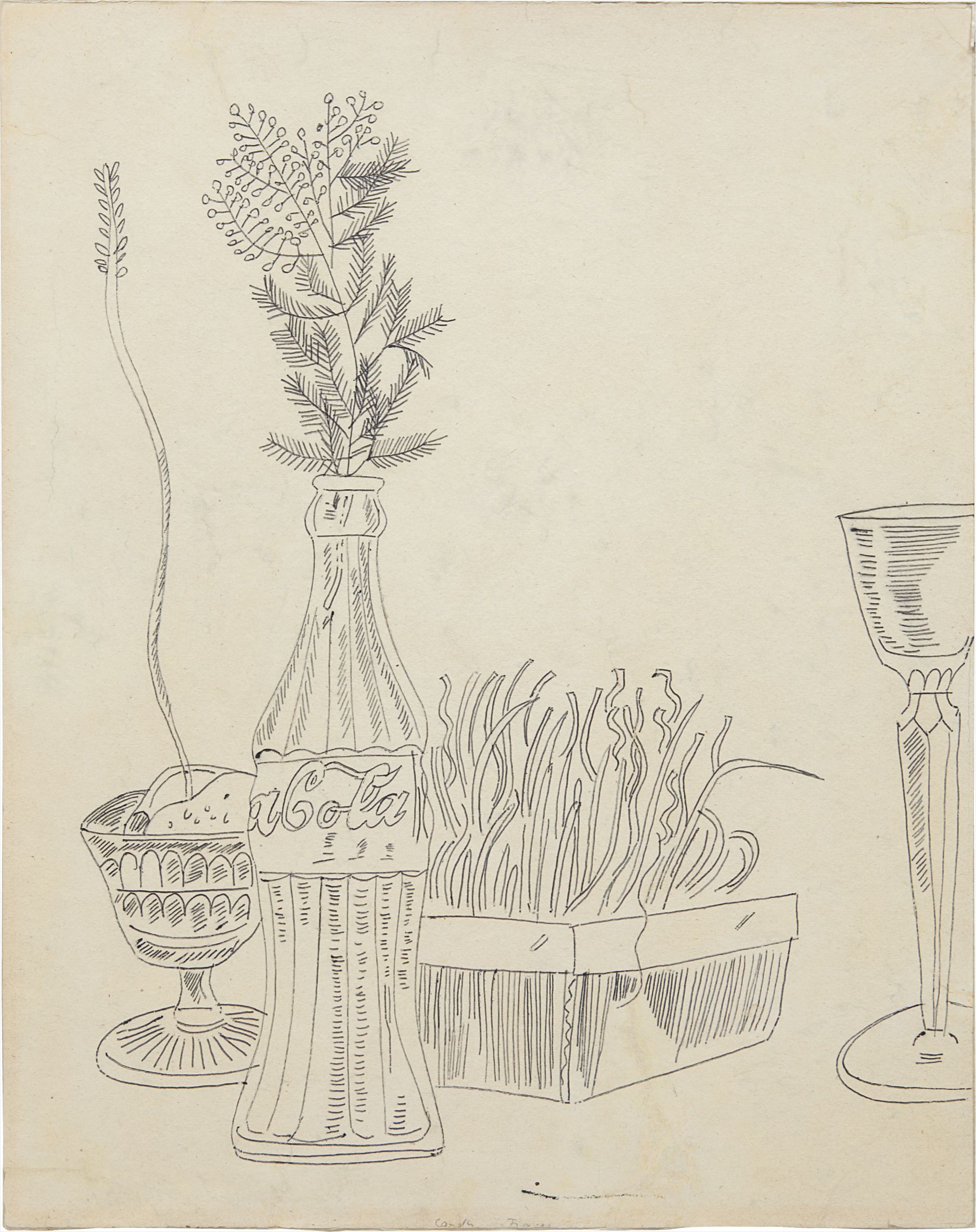 Andy Warhol — Still Life with Coca Cola bottle