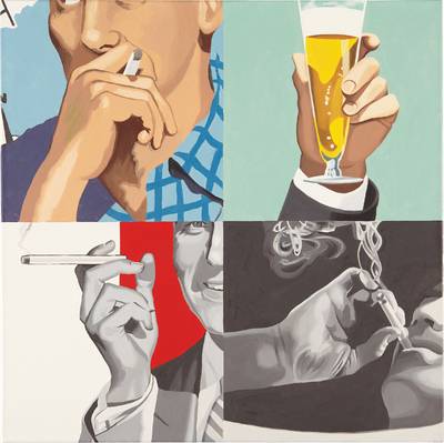 Mens' Hands' (Beer Glass)