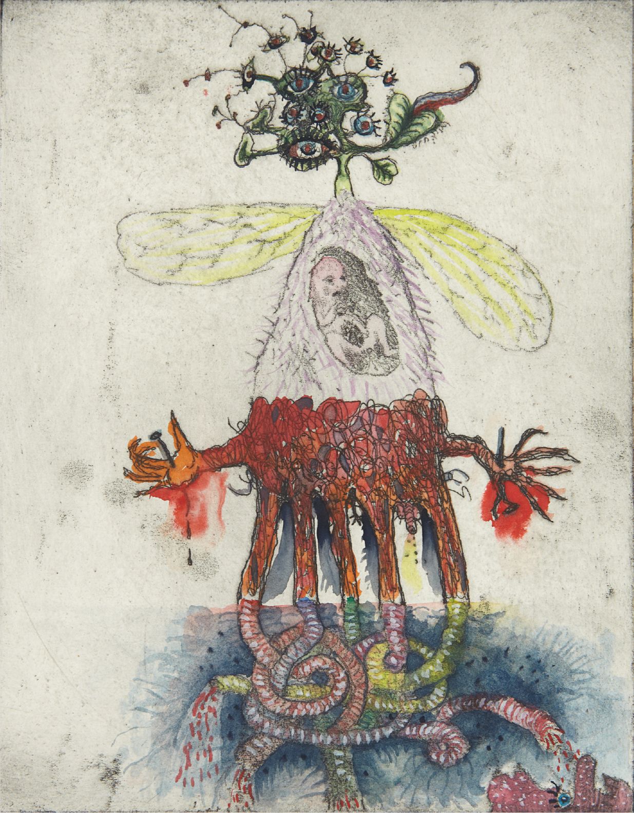 Jake — Pregnant Eye Head I from The Exquisite Corpse