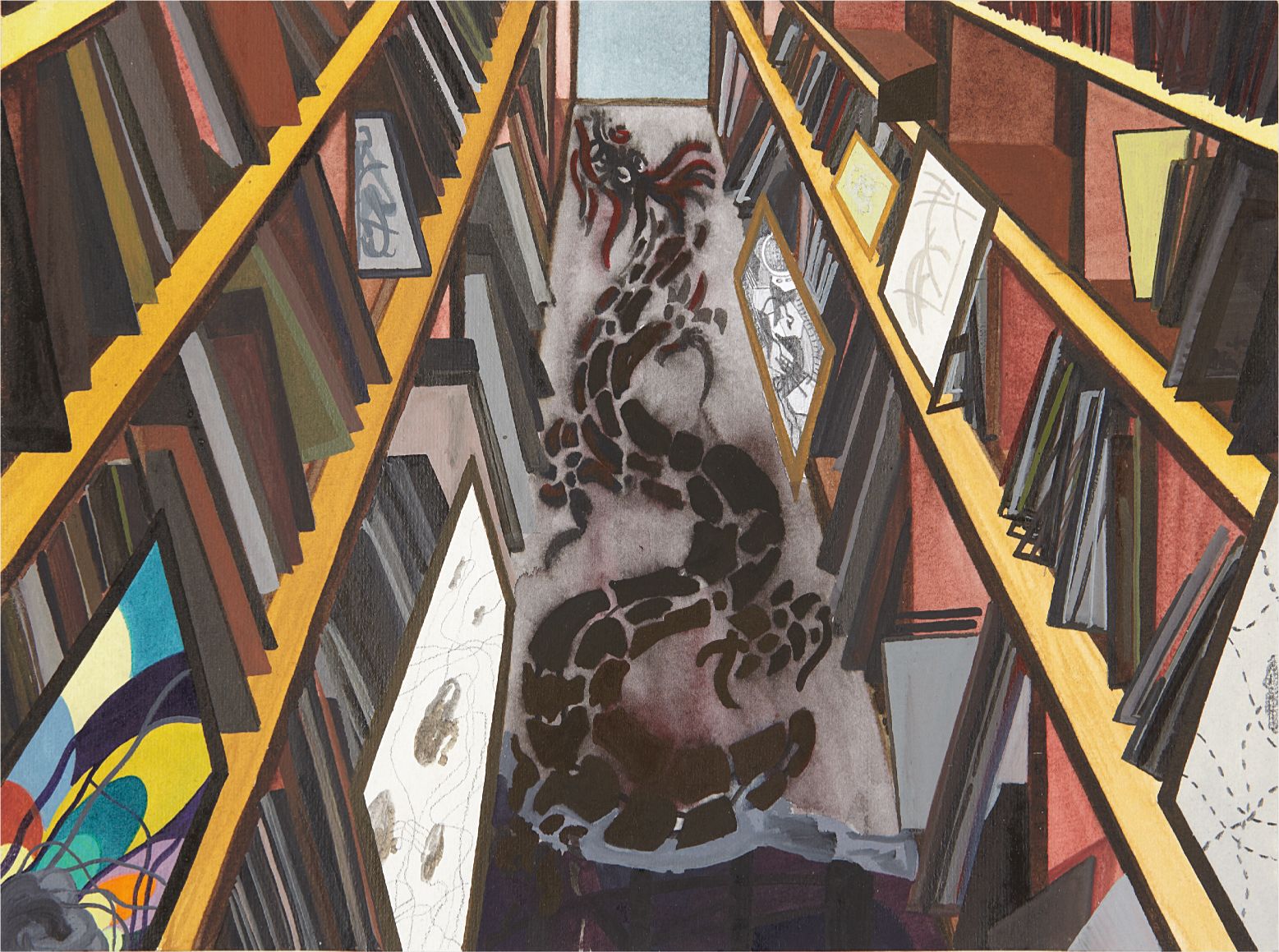 The Drawing Corridor with the Sleeping Dragon