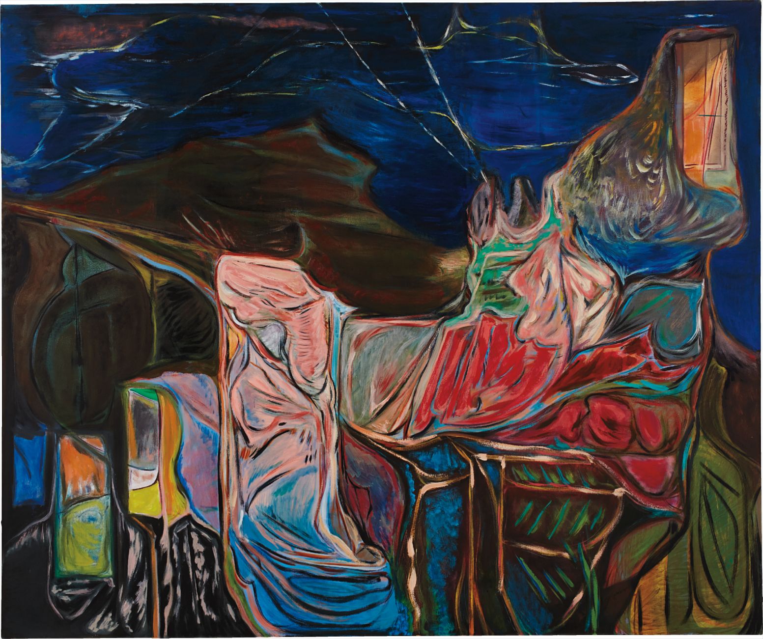 View with Gathering Night