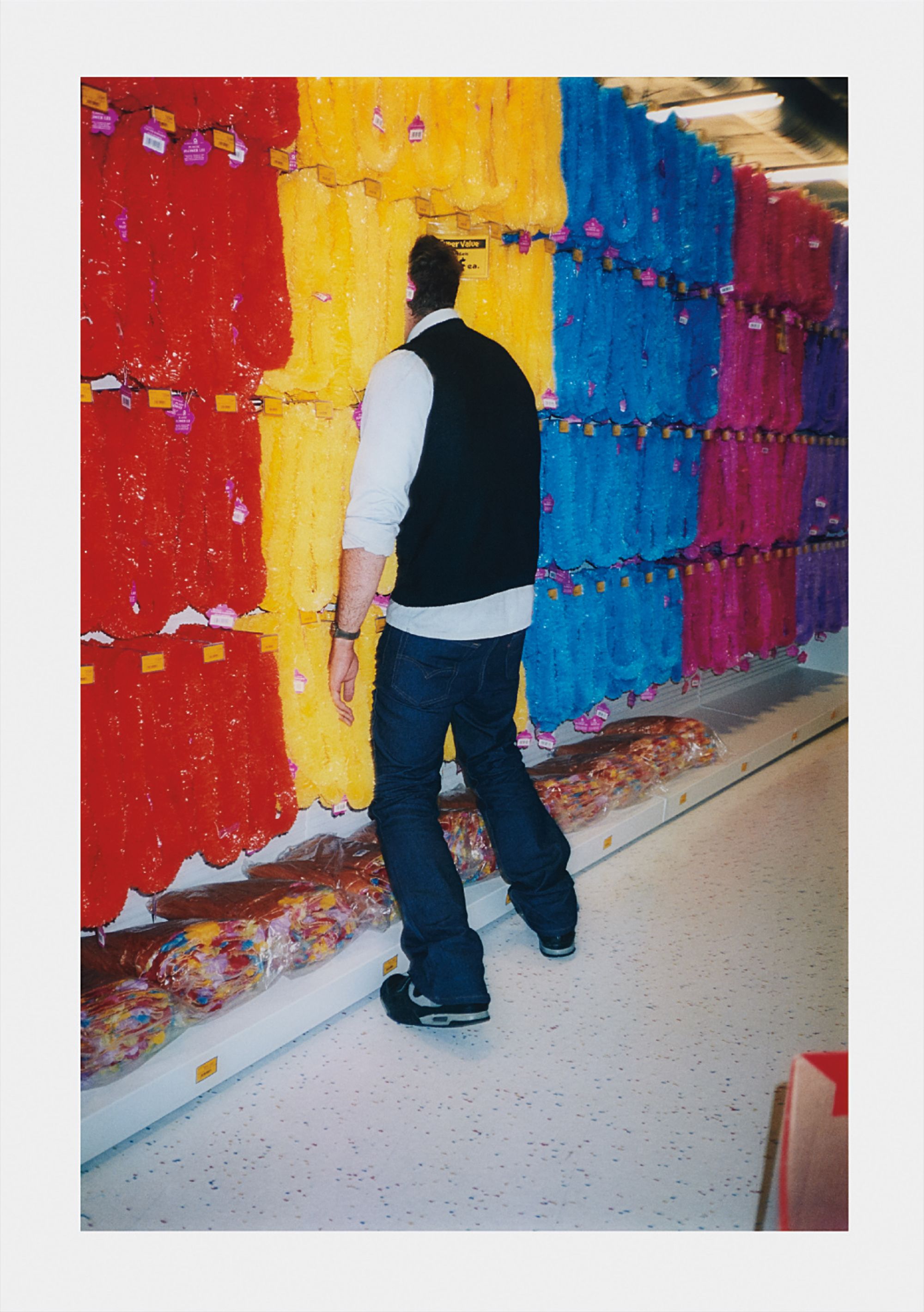 Walead Beshty — The Phenomenology of Shopping (Party America, The Grove, Los Angeles, California)