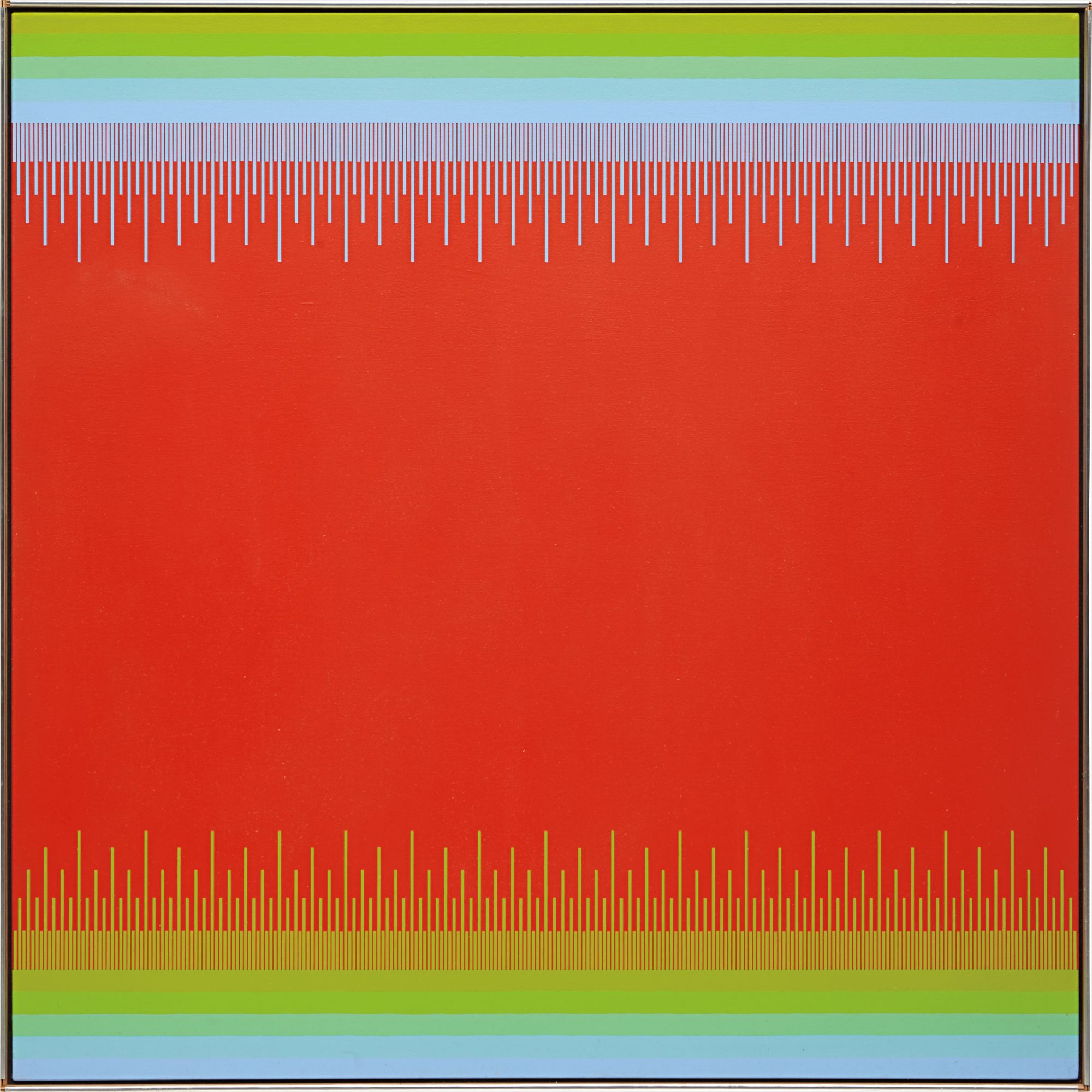 Richard Anuszkiewicz — Soft Cadmium Red II