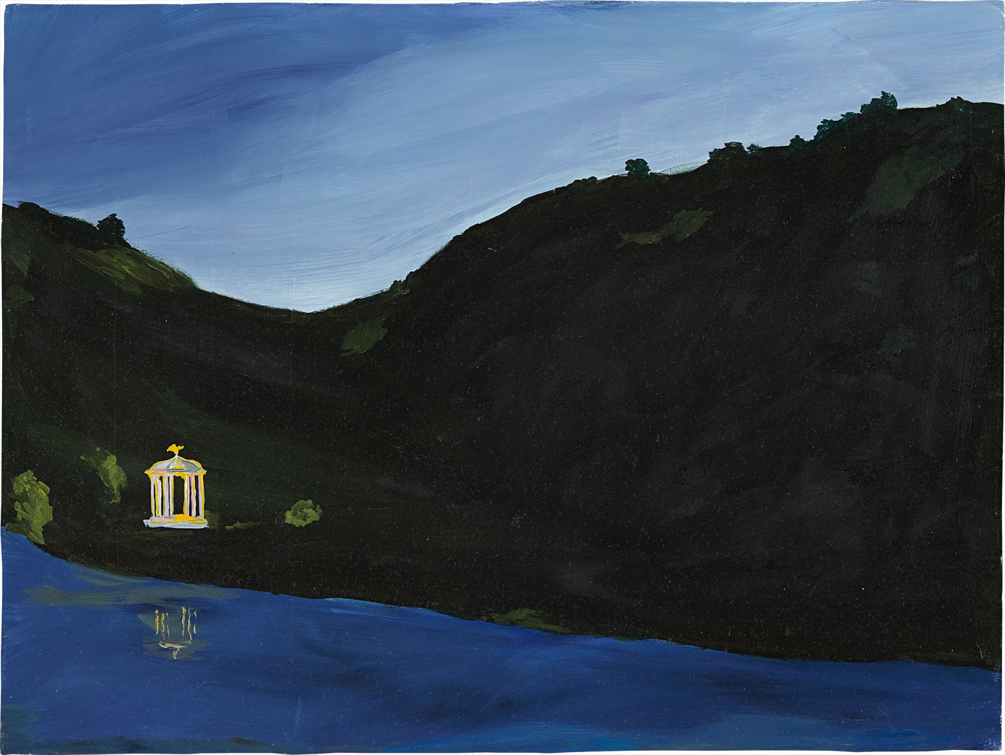 Karen Kilimnik — Returning Home from Washington through the Jungle in Fairmont Park – Apollo’s Pavillion (Cupid’s Folly)