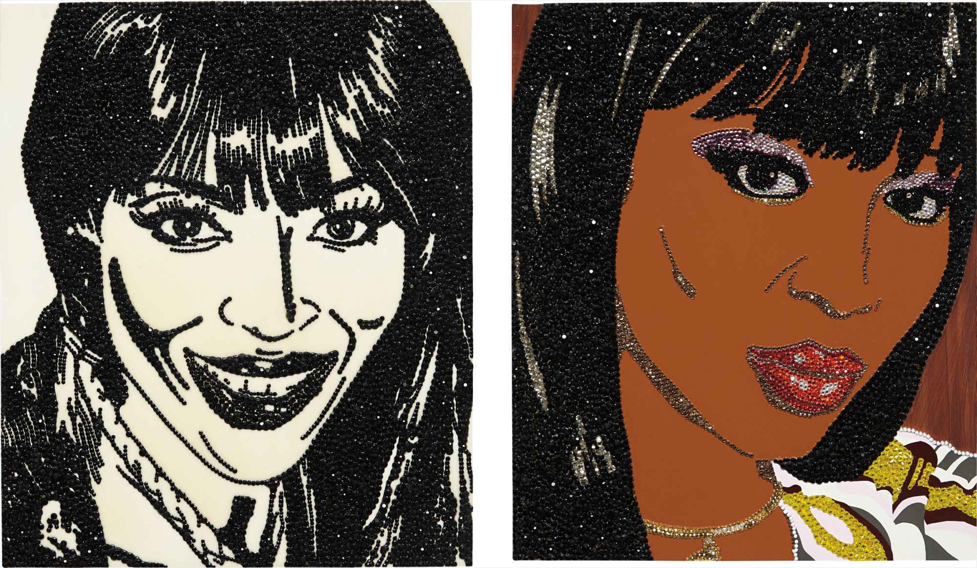 Mickalene Thomas — Naomi Campbell