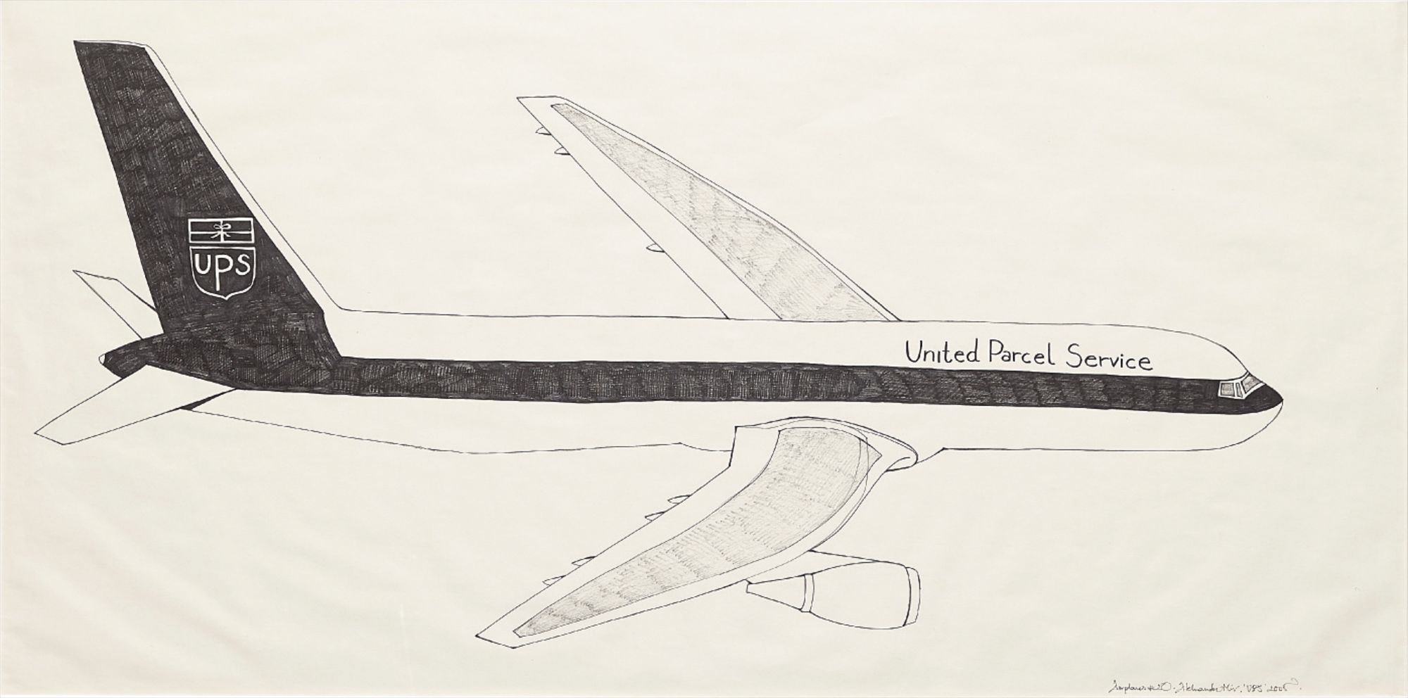 Aleksandra Mir — Airplanes #20 (UPS)