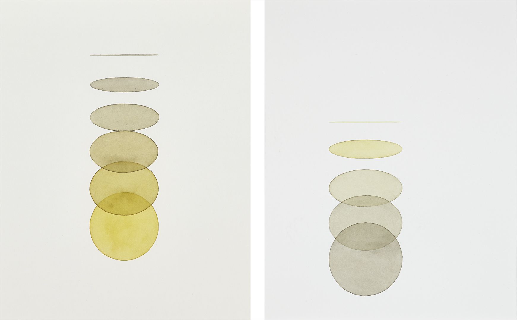 Ólafur Elíasson — Grey to yellow movie - yellow to grey movie