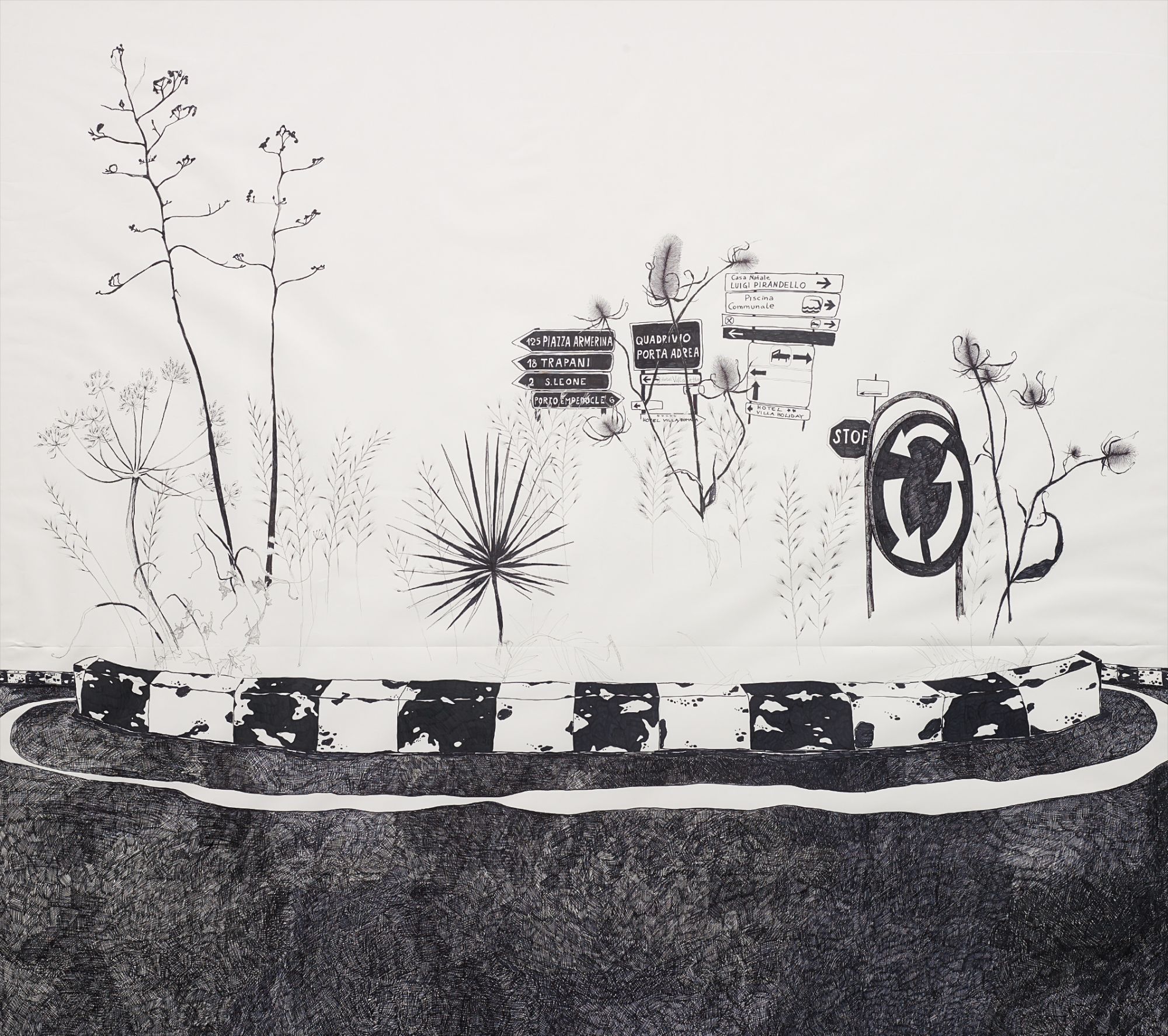 Aleksandra Mir — Traffic Island