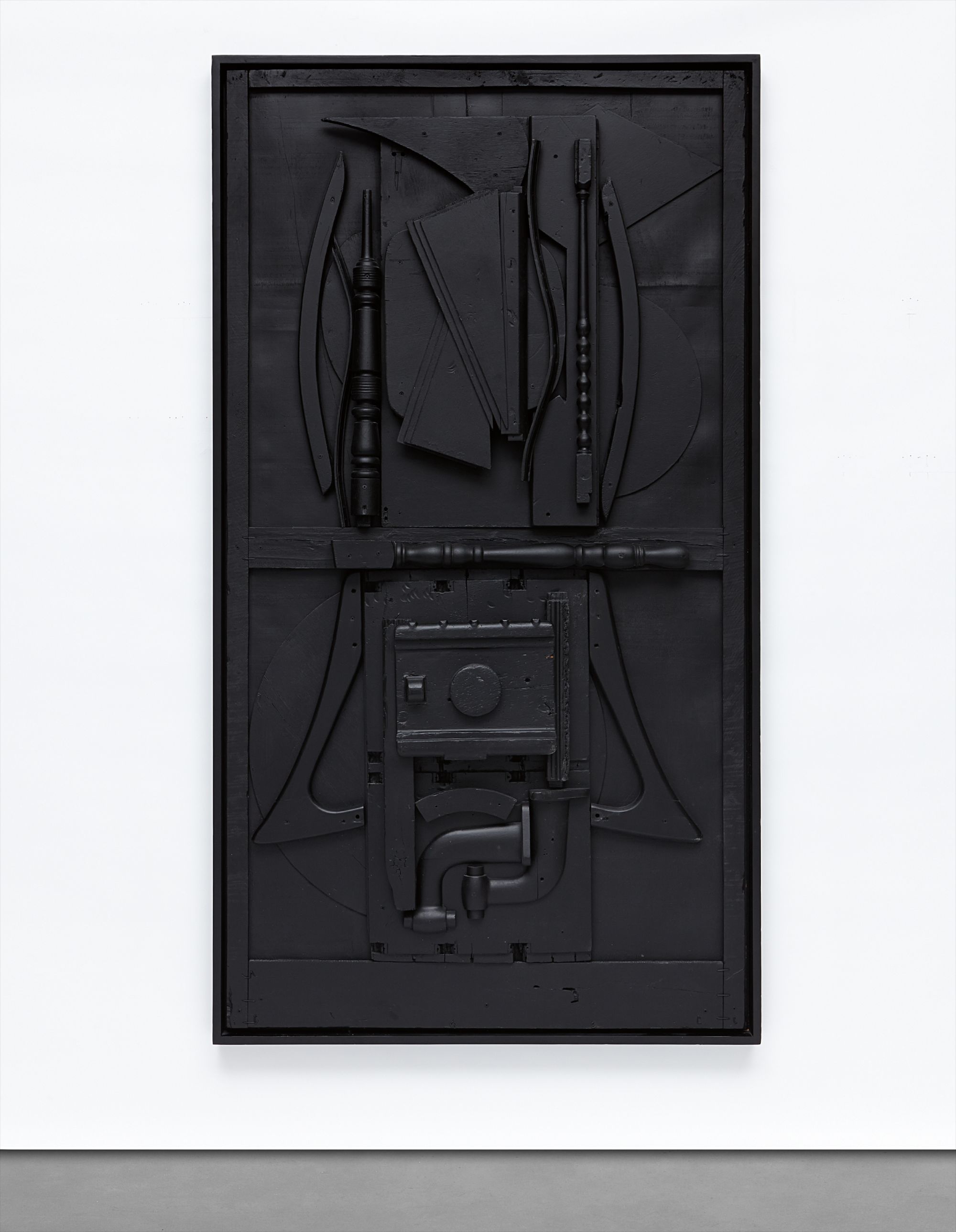 “I use action and counteraction, like in music, all the time. Action and counteraction. It was always a relationship – my speaking to the wood and the wood speaking back to me.” — Louise Nevelson, 1982