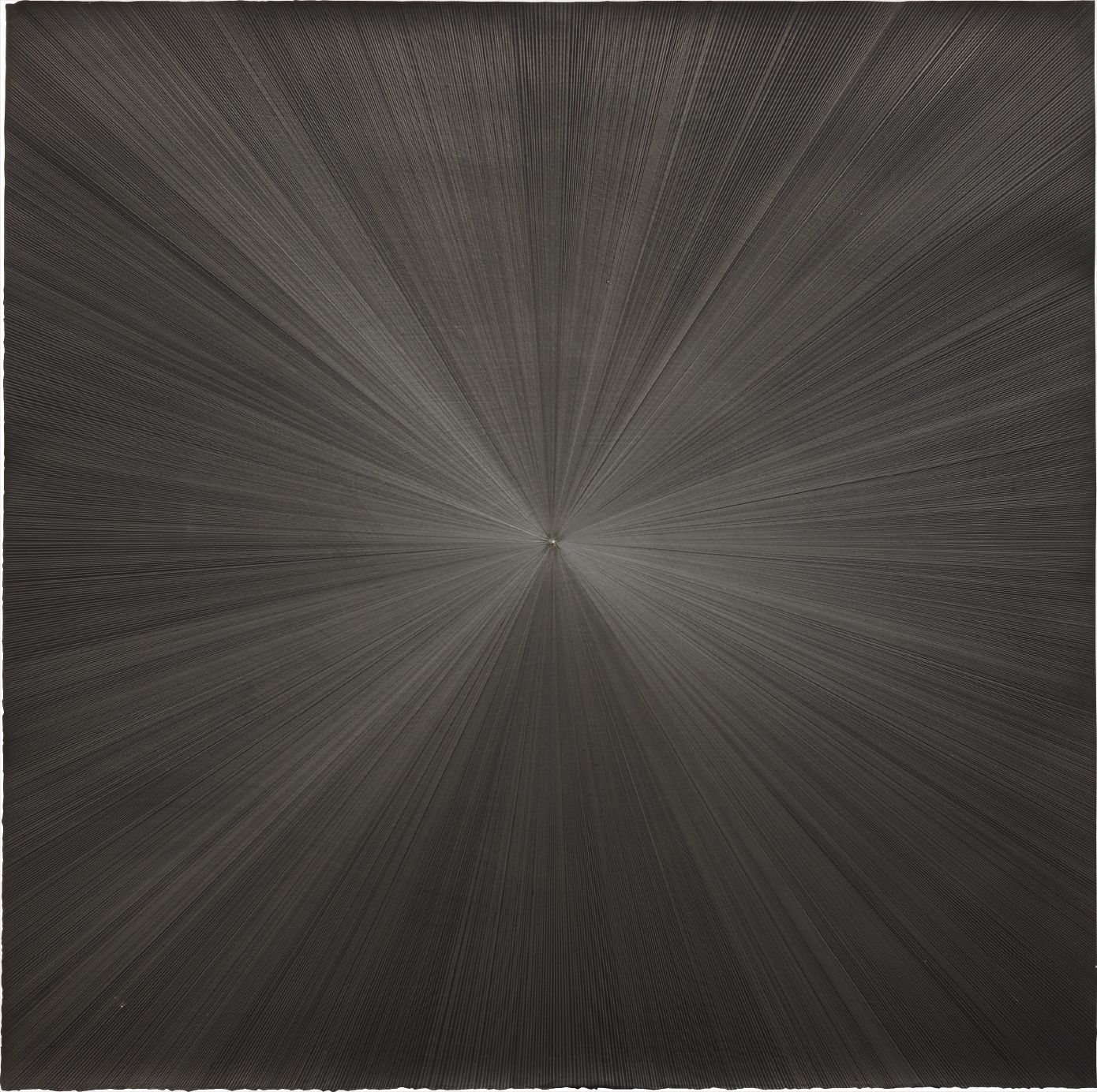 Michelle Grabner — silver, gesso on paper